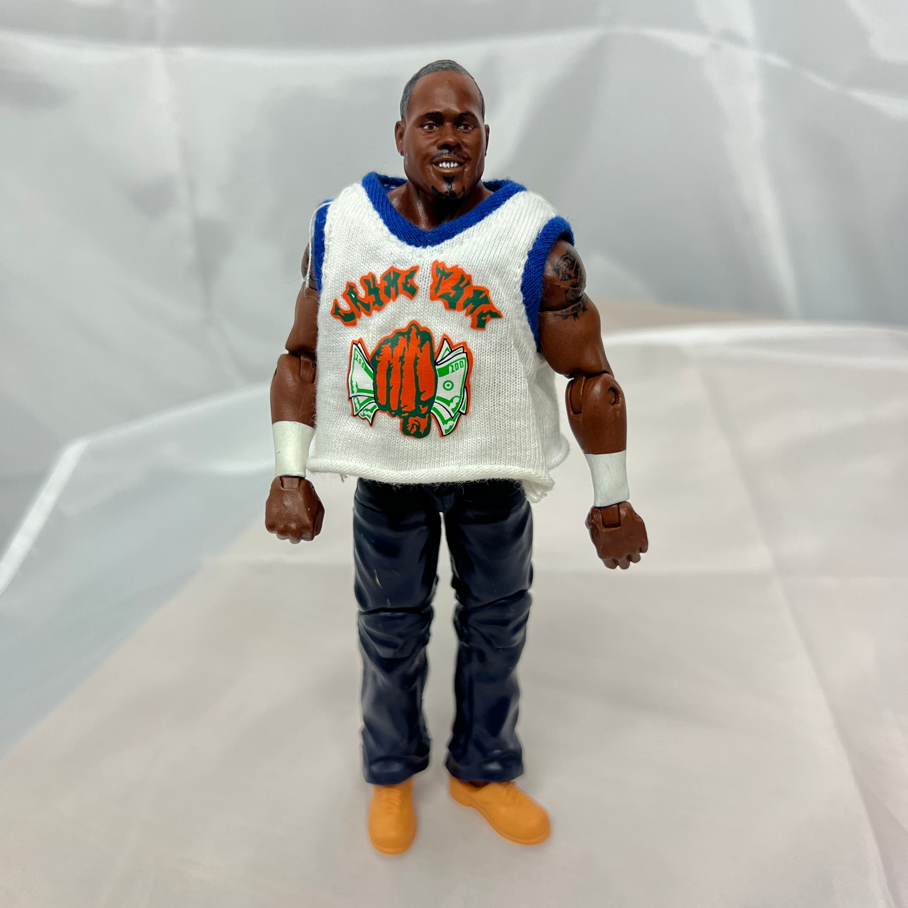 Crime Time Players JTG and Shad WWE Elite 6 Out Of Box Action Figure Mattel 8
