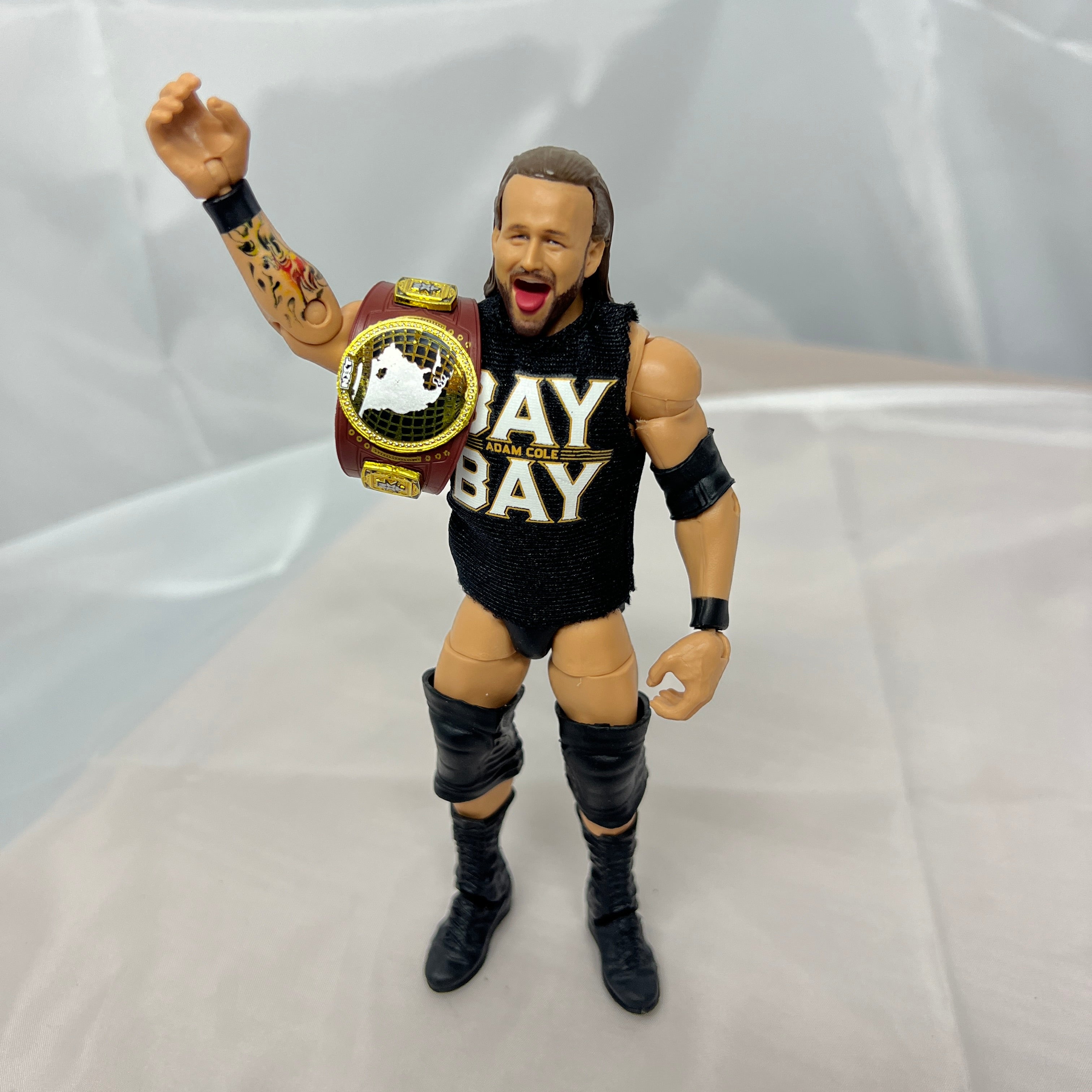 Adam Cole North American Title WWE Elite 71 Out Of Box Action Figure Mattel 8