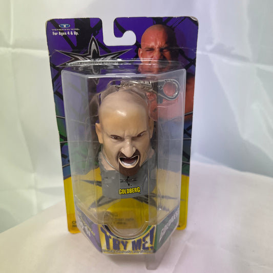 Vintage 1998 WCW NWO Big Boys Collectible Figures Goldberg Bobble Head