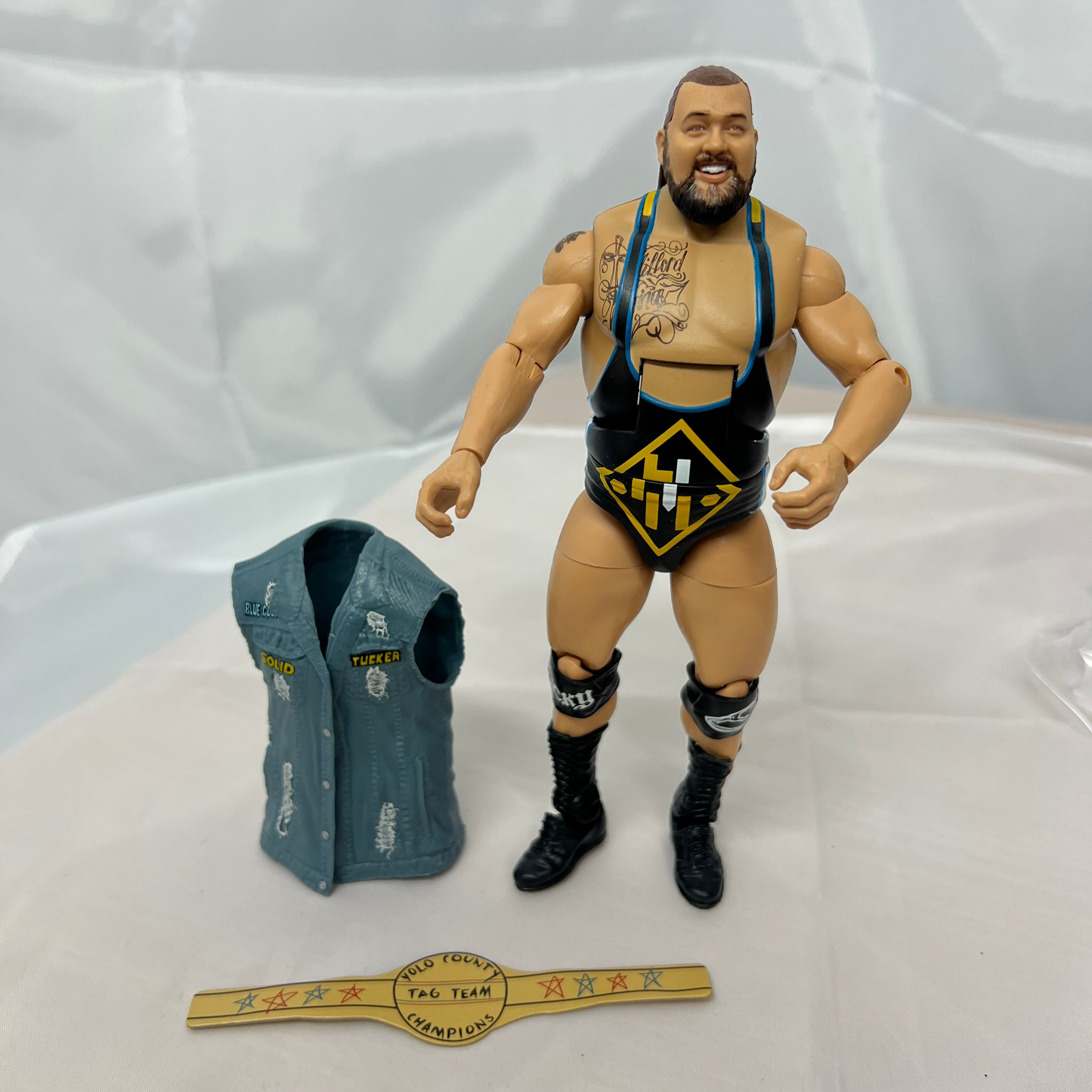 Heavy Machinery Otis Tucker WWE Elite 76 Out Of Box Action Figure Mattel 8