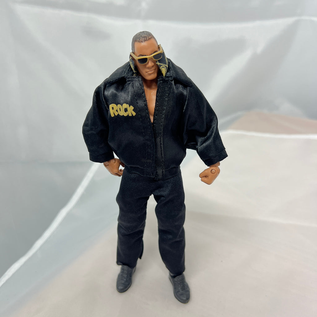 The Rock WWE Elite Rock and Sock Out Of Box Action Figure Mattel 8