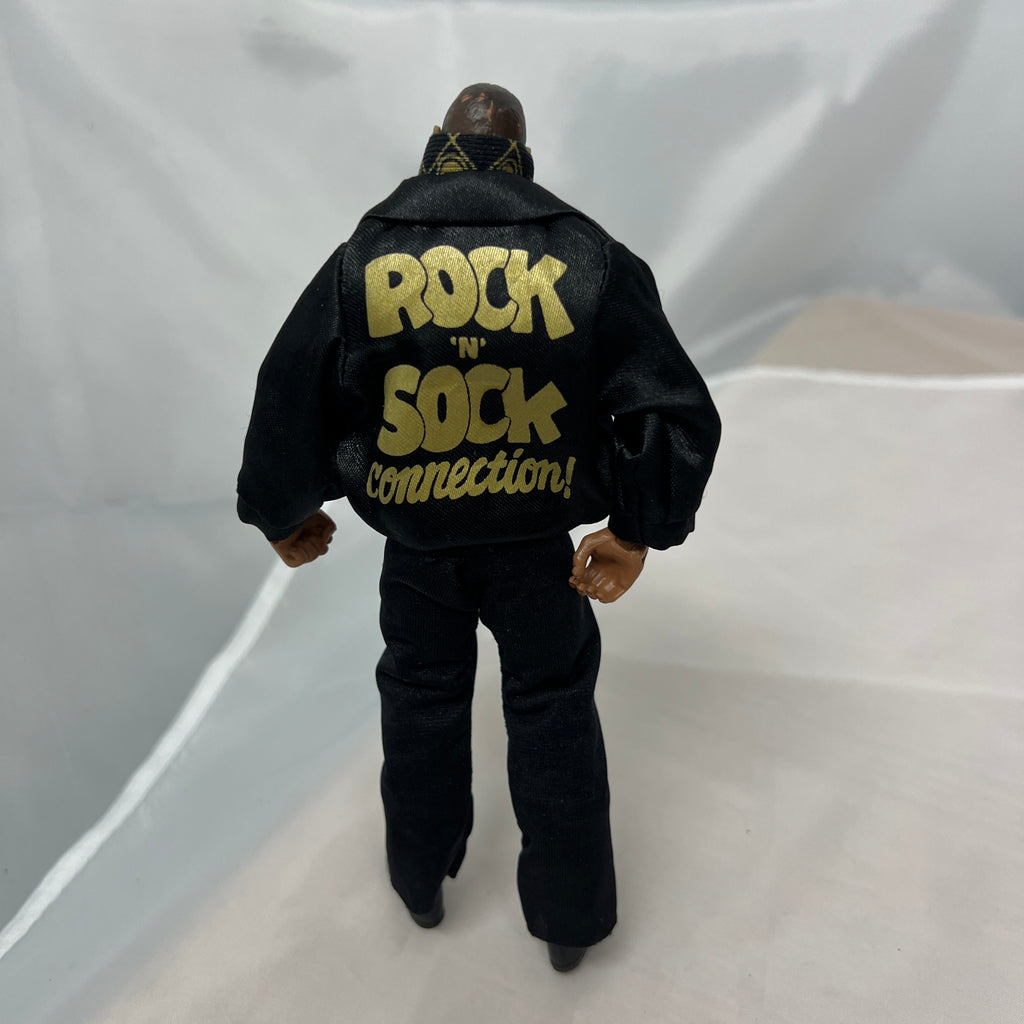 The Rock WWE Elite Rock and Sock Out Of Box Action Figure Mattel 8