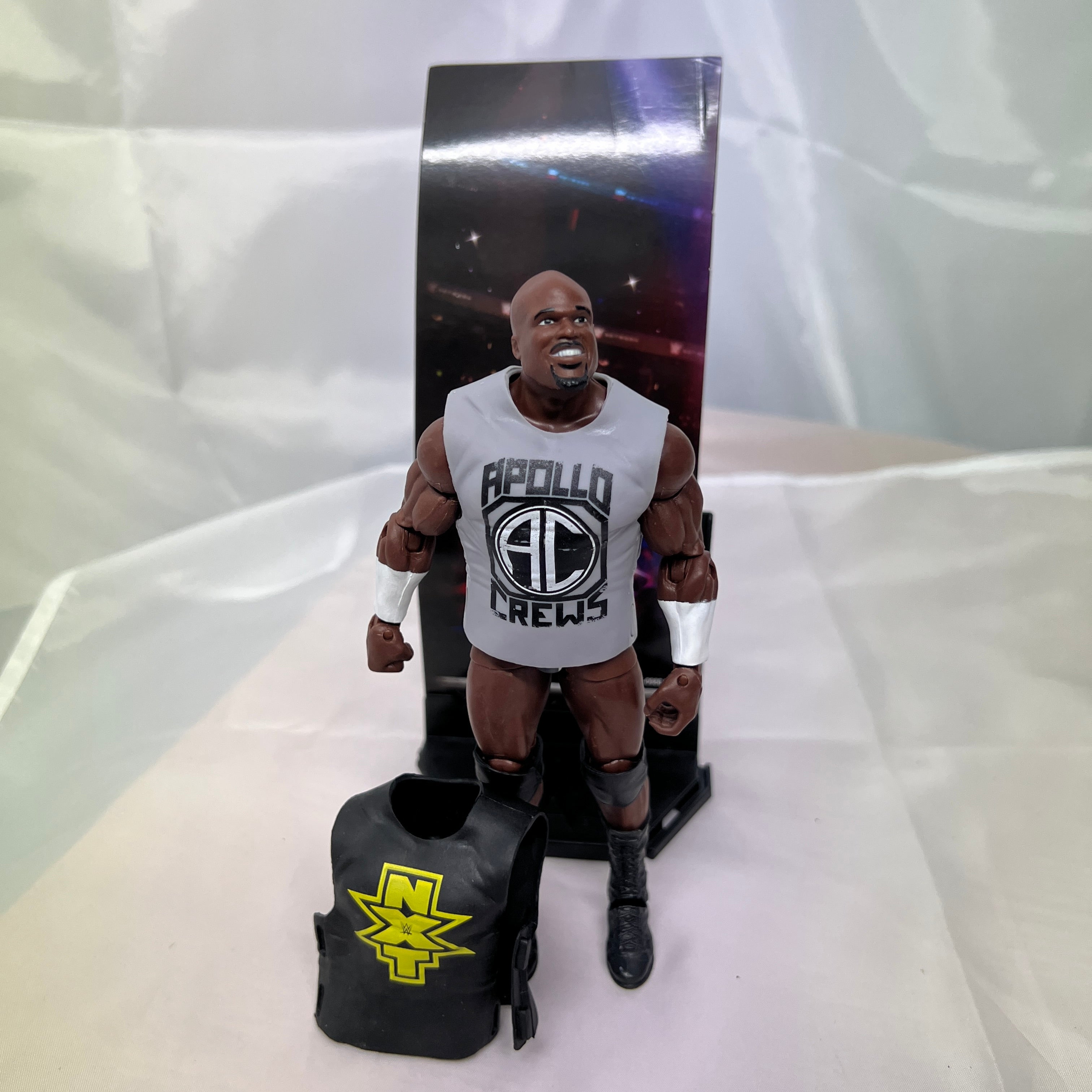Apollo Crews WWE Elite 49 Out Of Box Action Figure Mattel 8