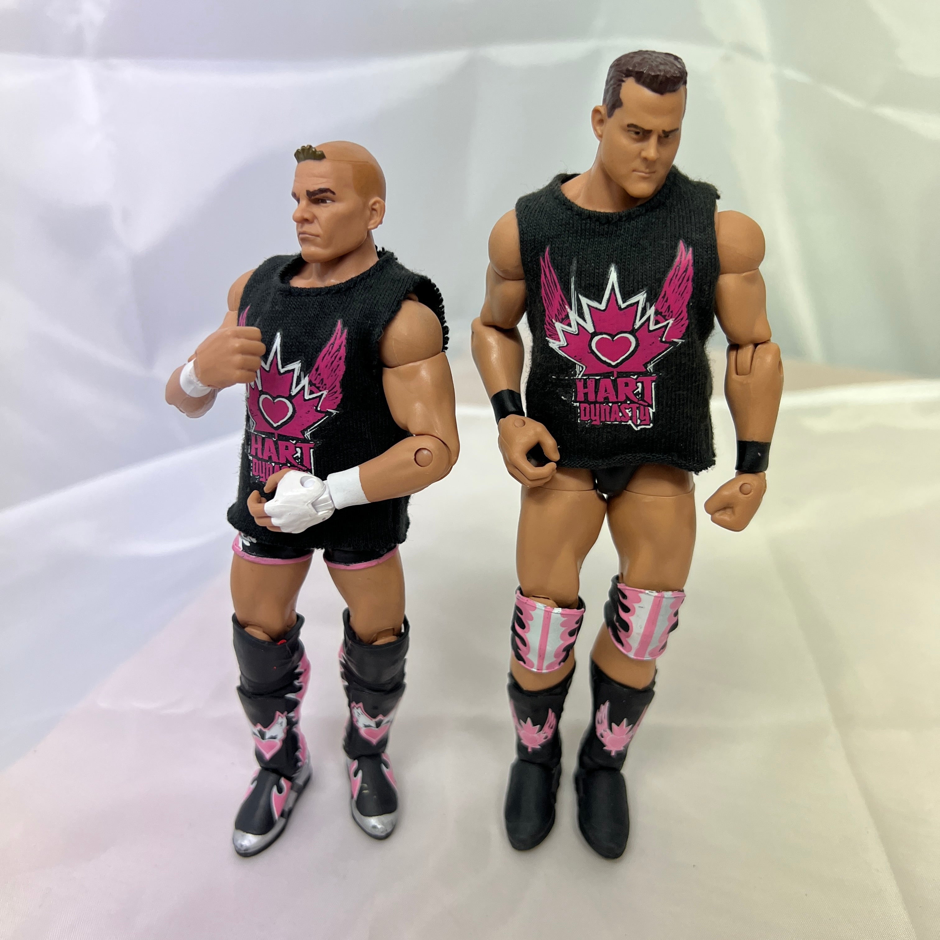 Tyson Kidd & David Hart Smith WWE Elite 7 Out Of Box Action Figure Mattel 8