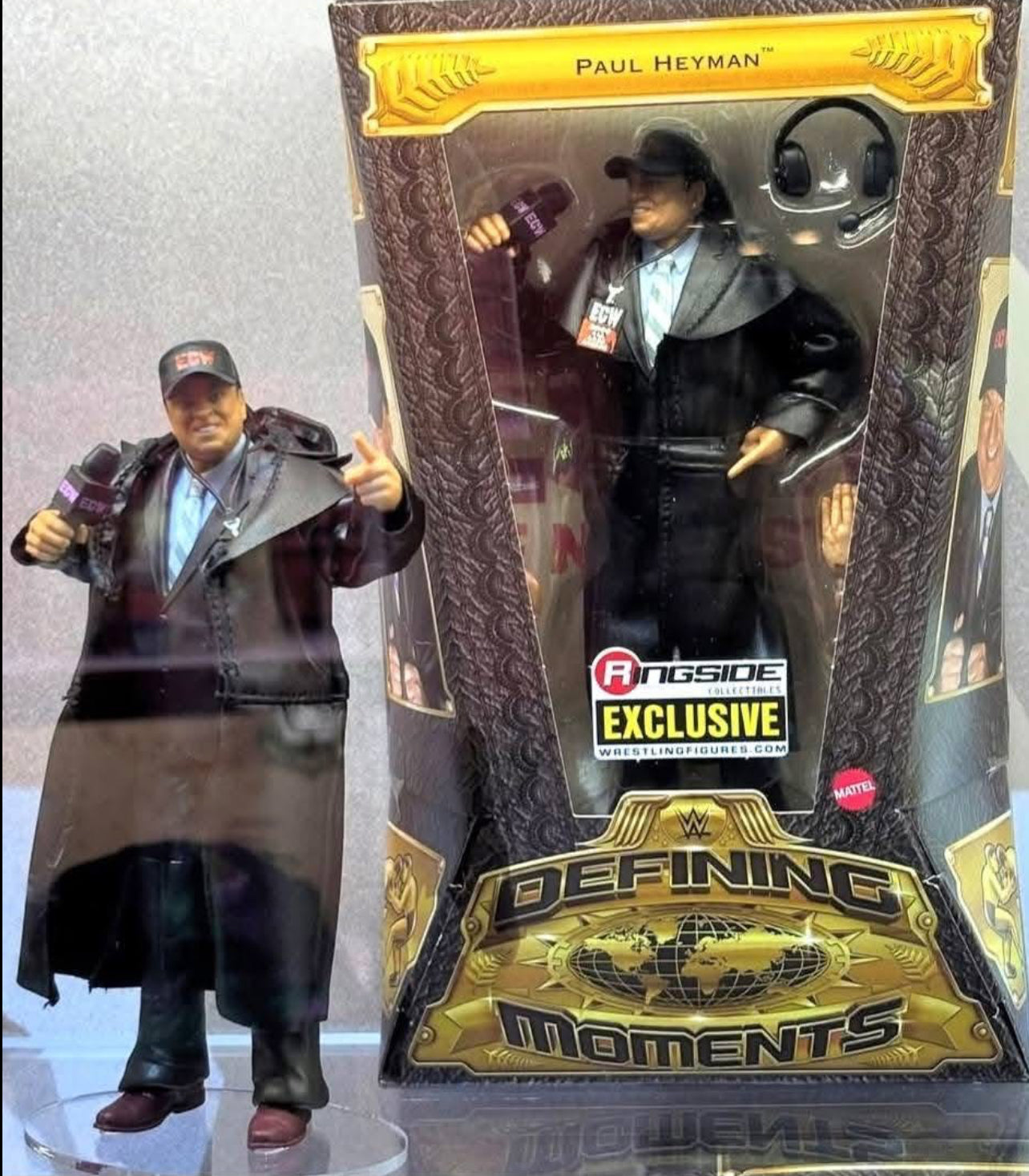ECW Paul Heyman WWE Elite Defining Moments Series Action Figure