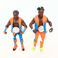 Kofi Kingston and Xavier Woods New Day WWE Elite 52 53 Loose Action Figure Mattel WWE