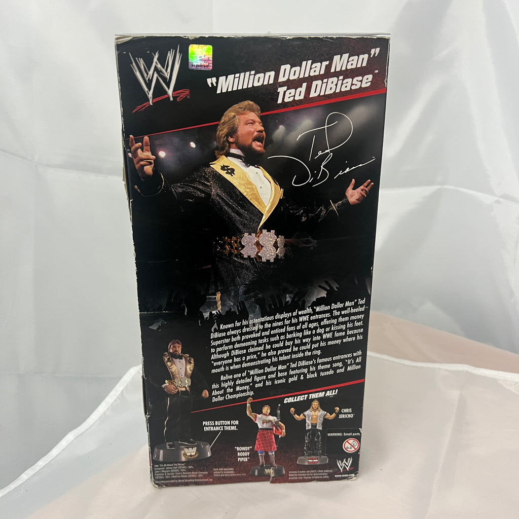 Million Dollar Man Ted Dibiase WWE Elite Entrance Greats Action Figure