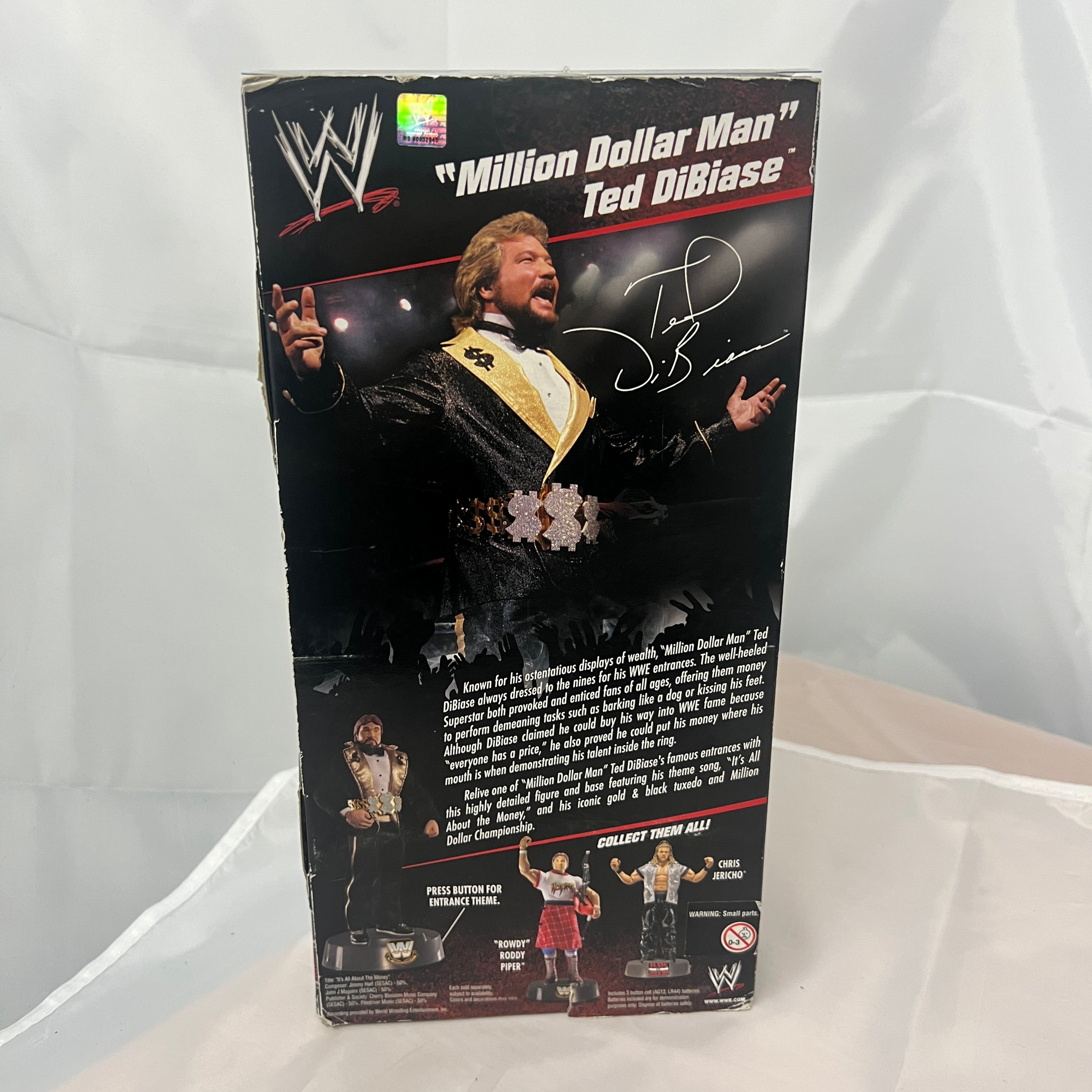 Million Dollar Man Ted Dibiase WWE Elite Entrance Greats Action Figure