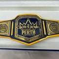 Crown Jewel Perth Australia 2025 I Was There Mini WWE Replica Title Belt of 450