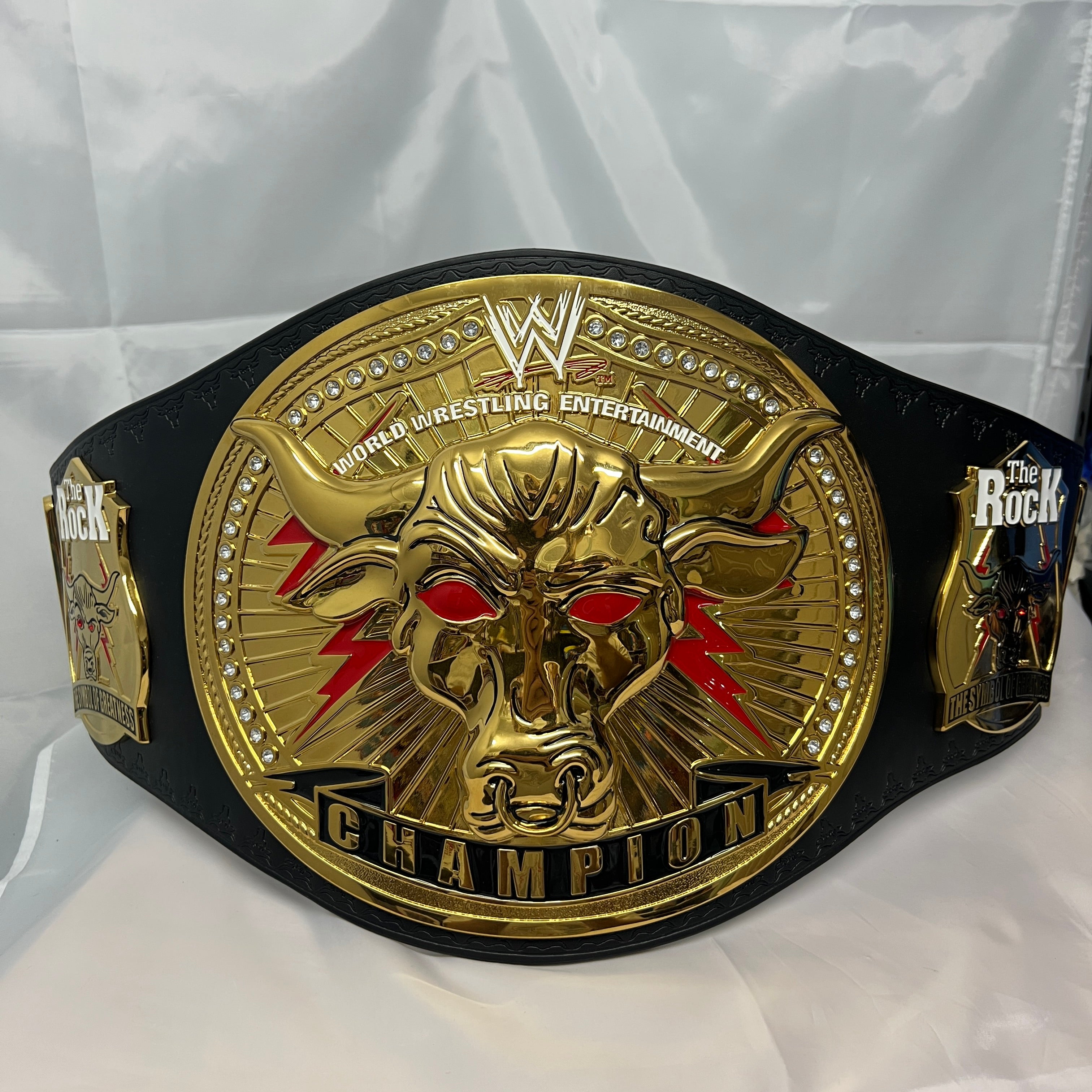 Brahma Bull The Rock WWE Official Licensed Replica Title Belt WWE Shop