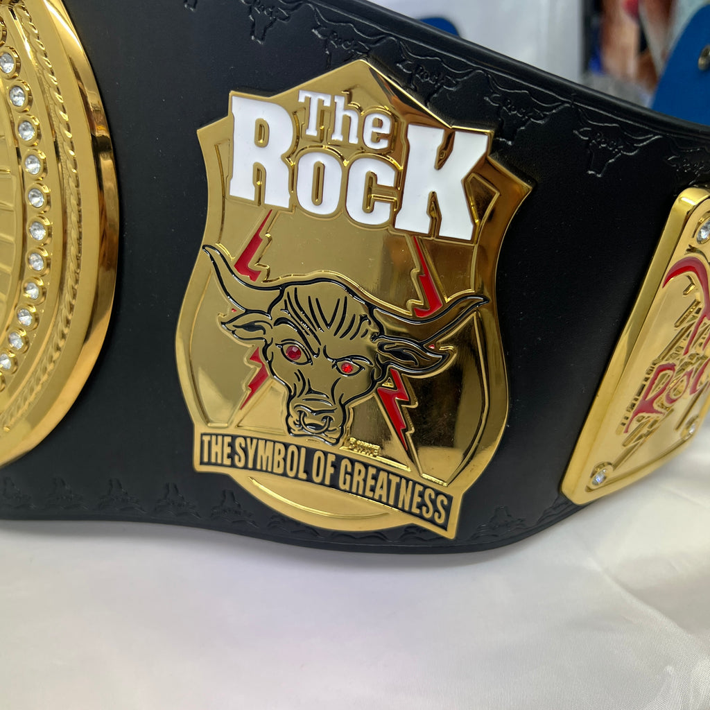 Brahma Bull The Rock WWE Official Licensed Replica Title Belt WWE Shop