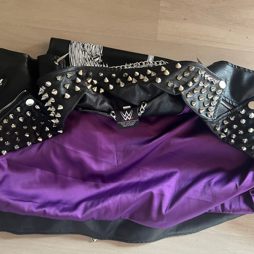 WWE Unisex Black Rhea Ripley Replica Vest Size Small