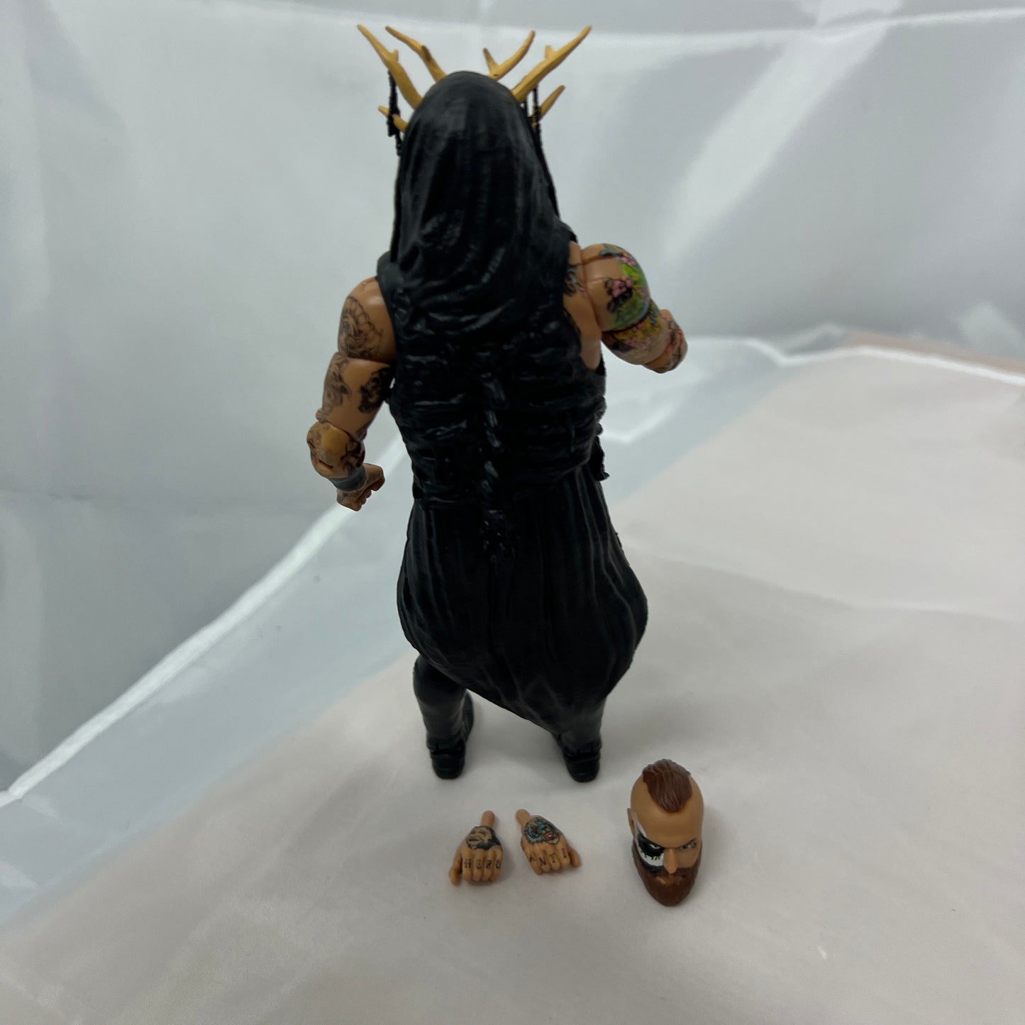 Malakai Black AEW Unmatched 6 Loose Action Figure WWE 12
