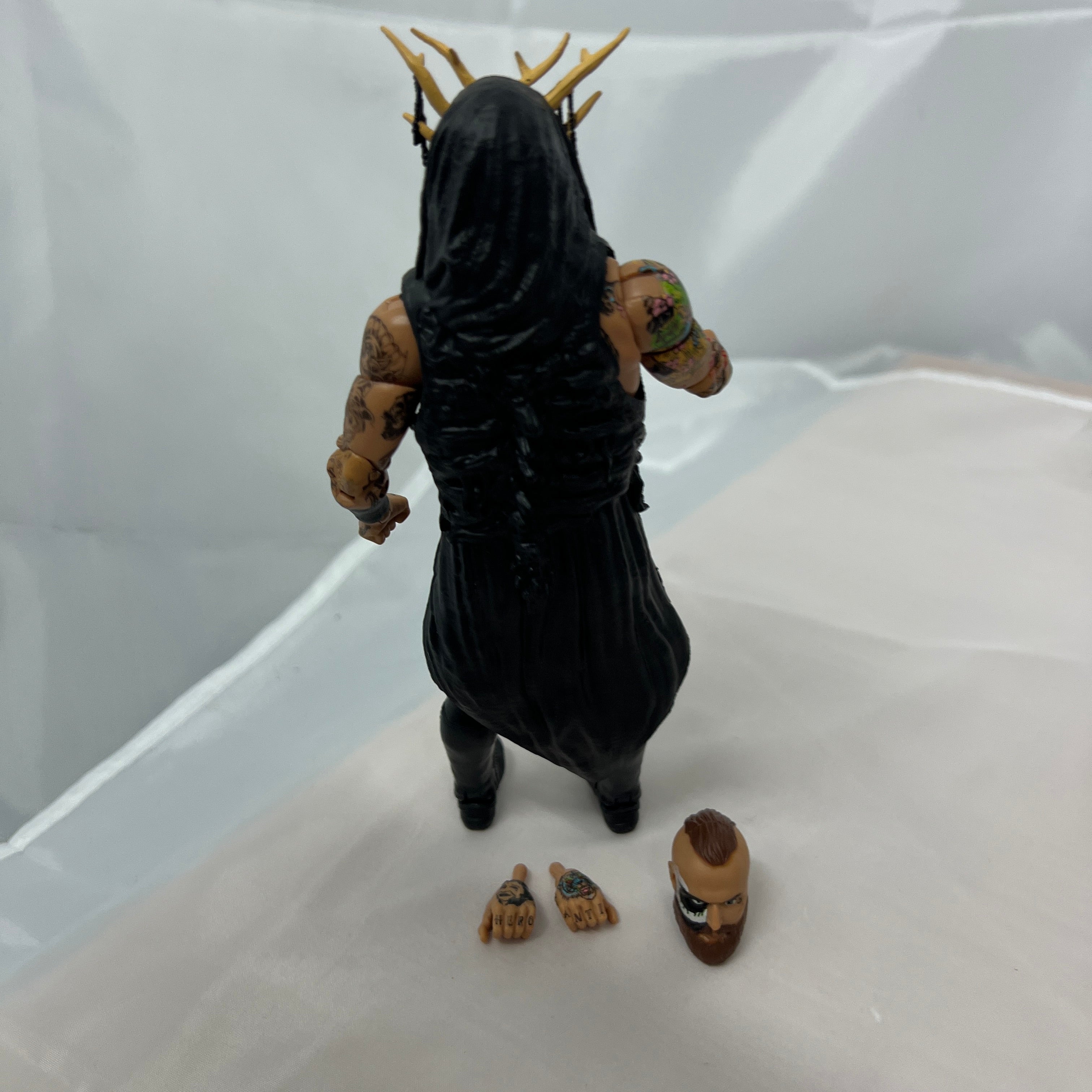 Malakai Black AEW Unmatched 6 Loose Action Figure WWE 12