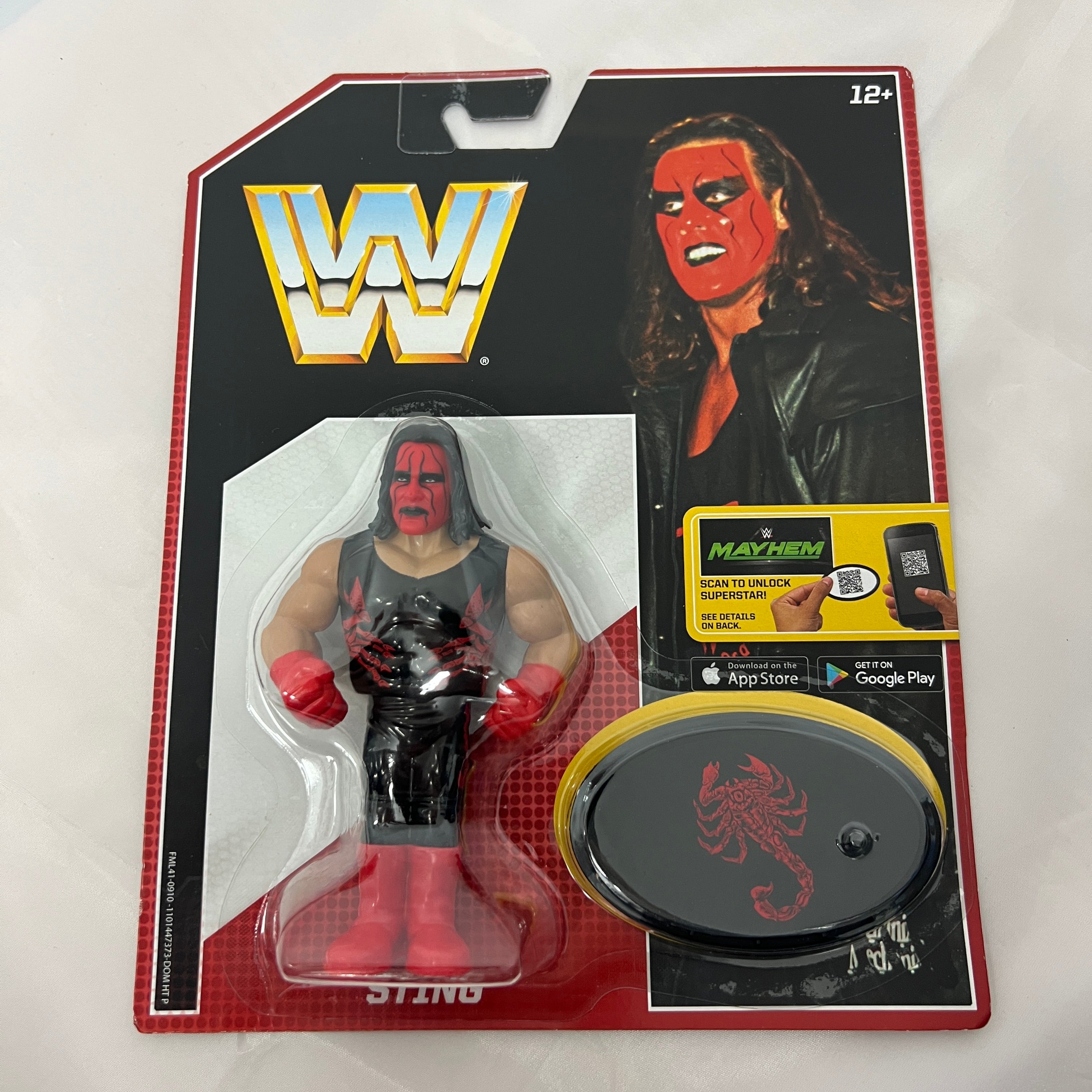 Wolfpac Sting WWE Retro Modern Action Figure