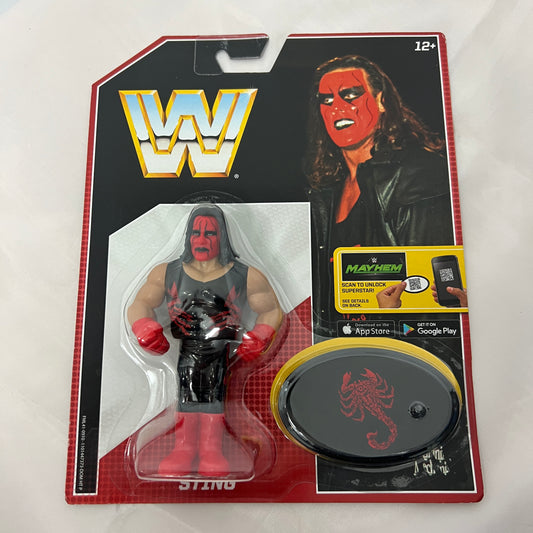 Wolfpac Sting WWE Retro Modern Action Figure