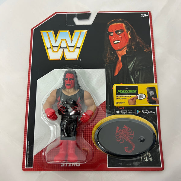 Wolfpac Sting WWE Retro Modern Action Figure