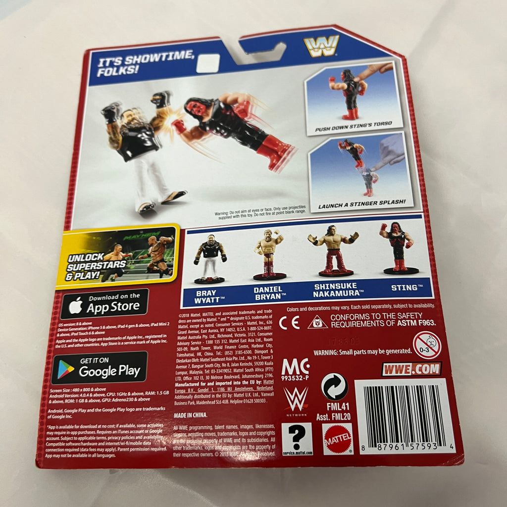 Wolfpac Sting WWE Retro Modern Action Figure