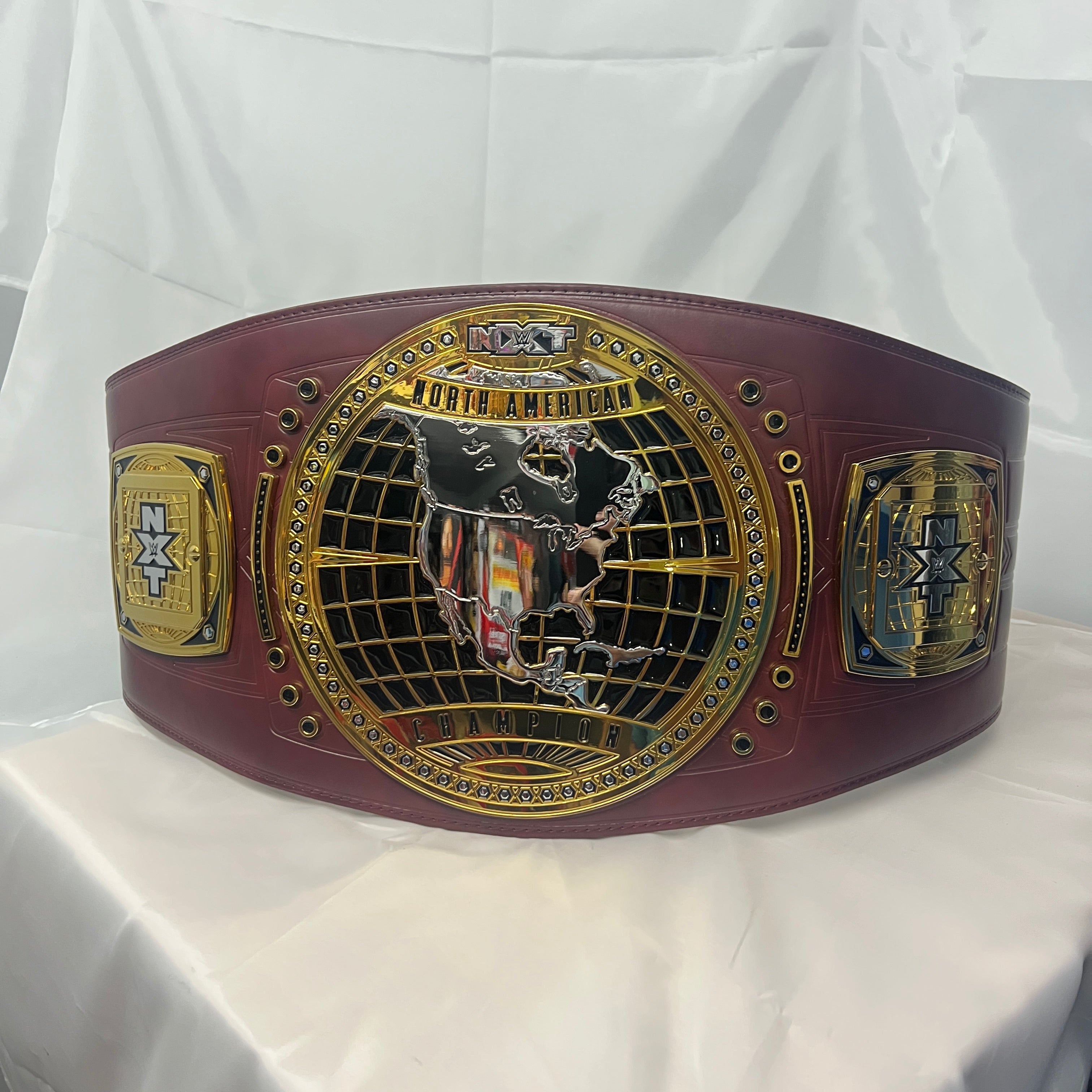 NXT North American Championshiped Signed Dominik Mysterio WWE Replica Title Belt