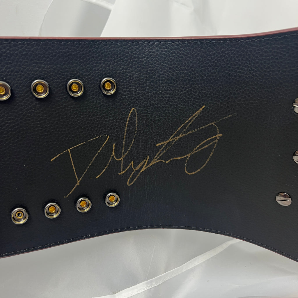 NXT North American Championshiped Signed Dominik Mysterio WWE Replica Title Belt