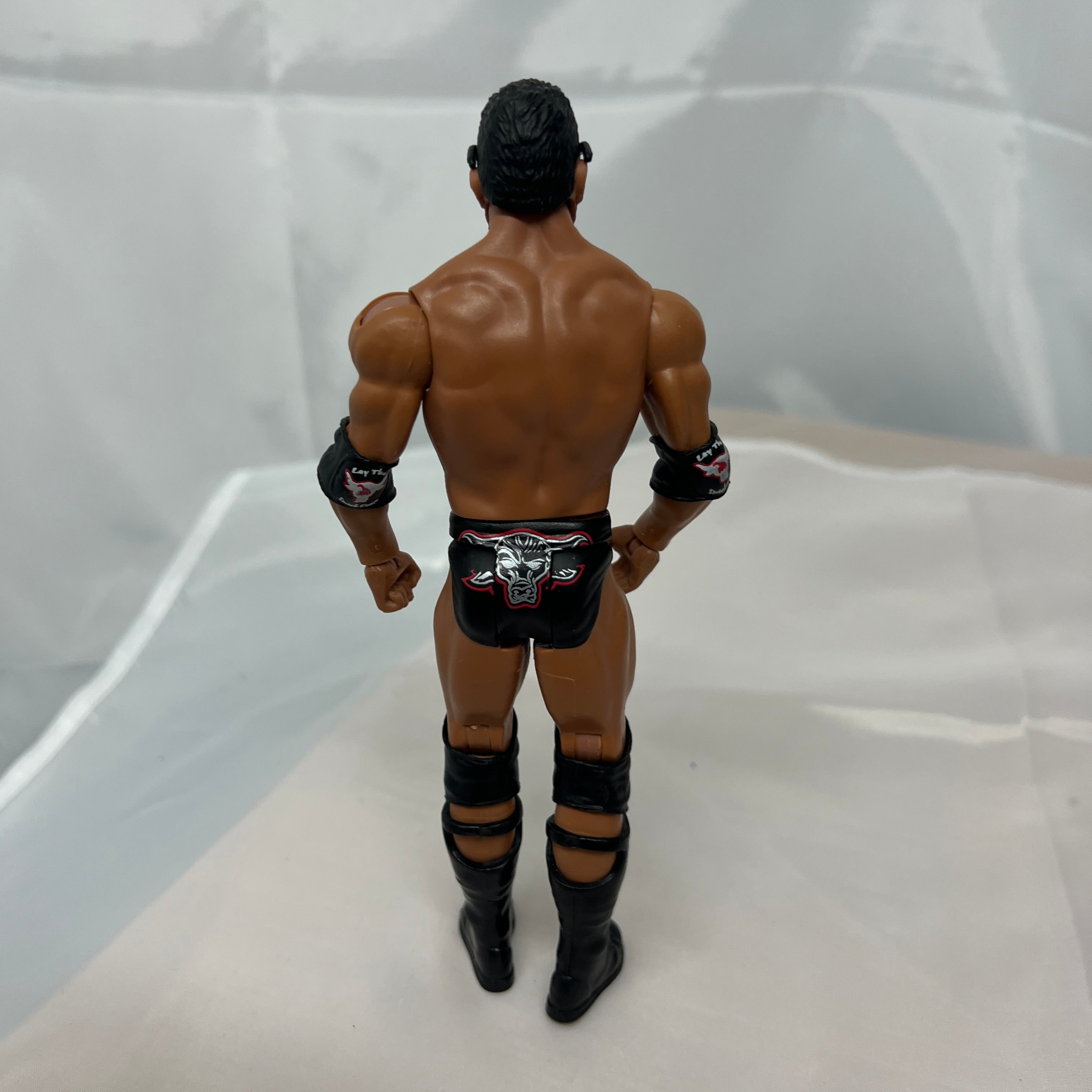The Rock WWE with Glasses Out Of Box Action Figure Mattel WWE 4