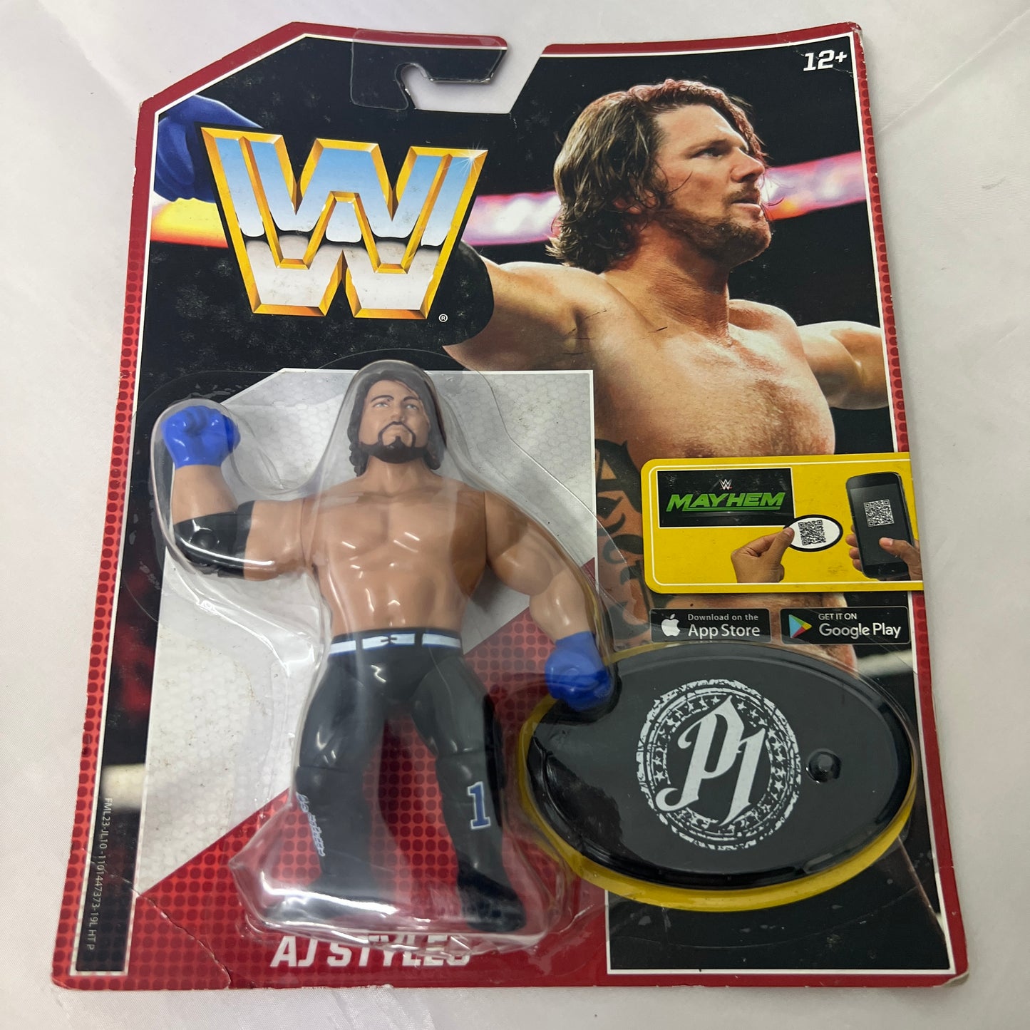 AJ Styles WWE Retro Modern Action Figure