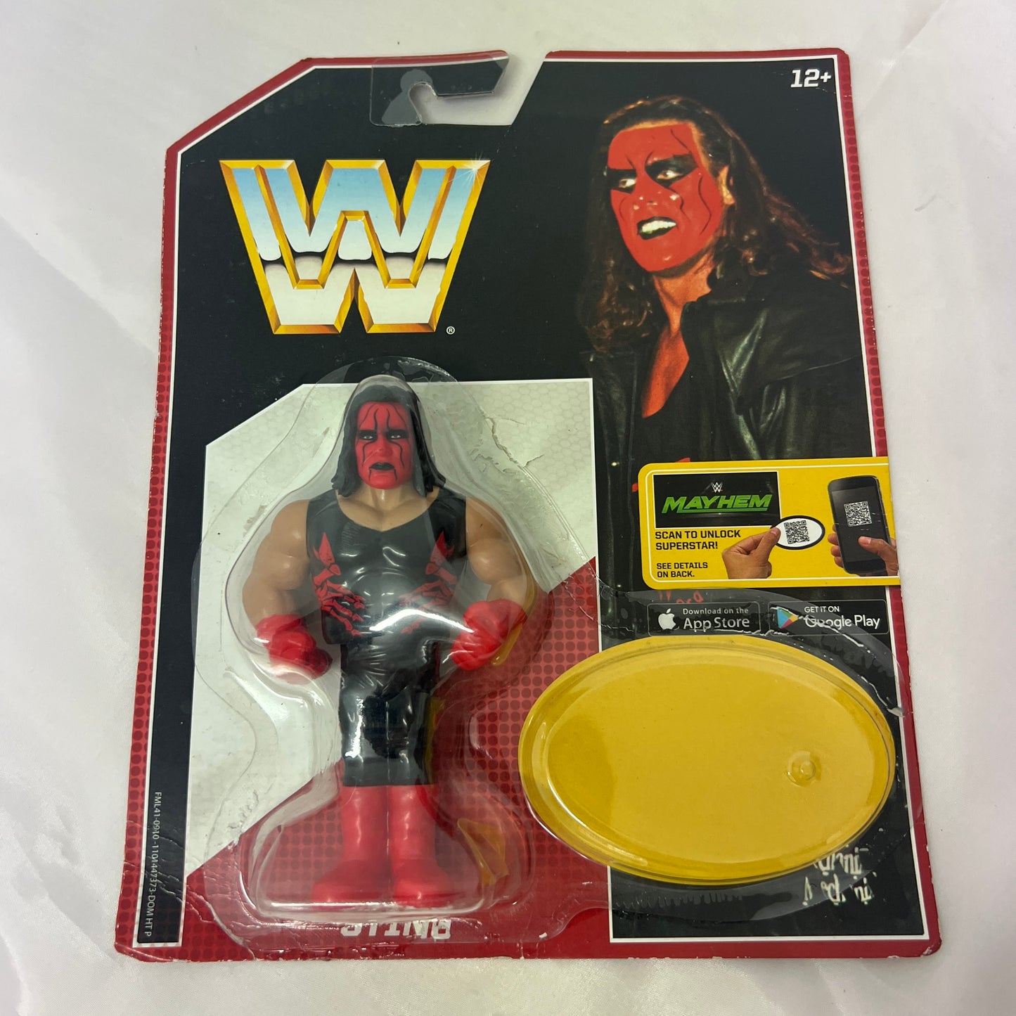 Wolfpac Sting WWE Retro Modern Action Figure