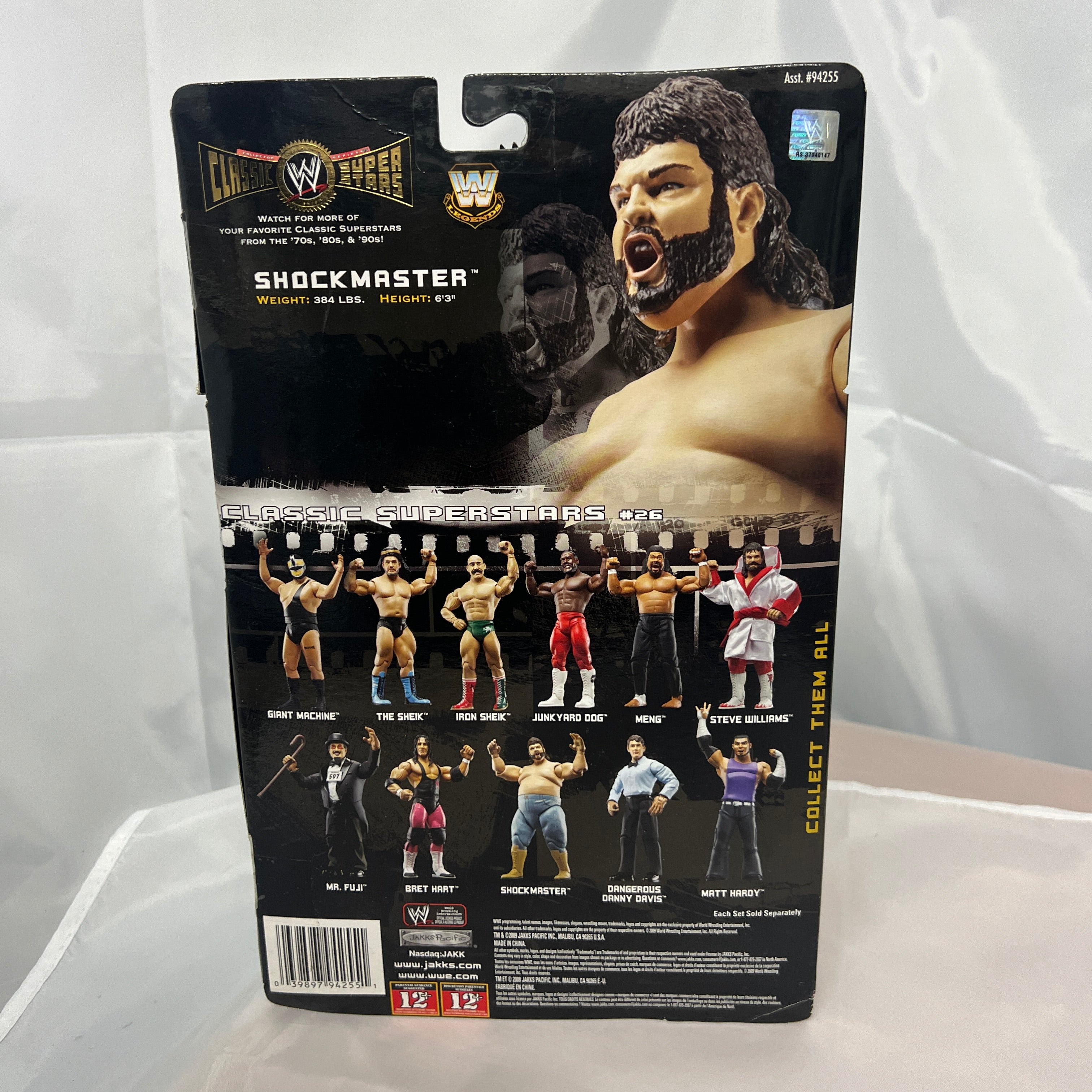 Shockmaster Signed WWE Classic Superstars 26 Autograph Action Figure