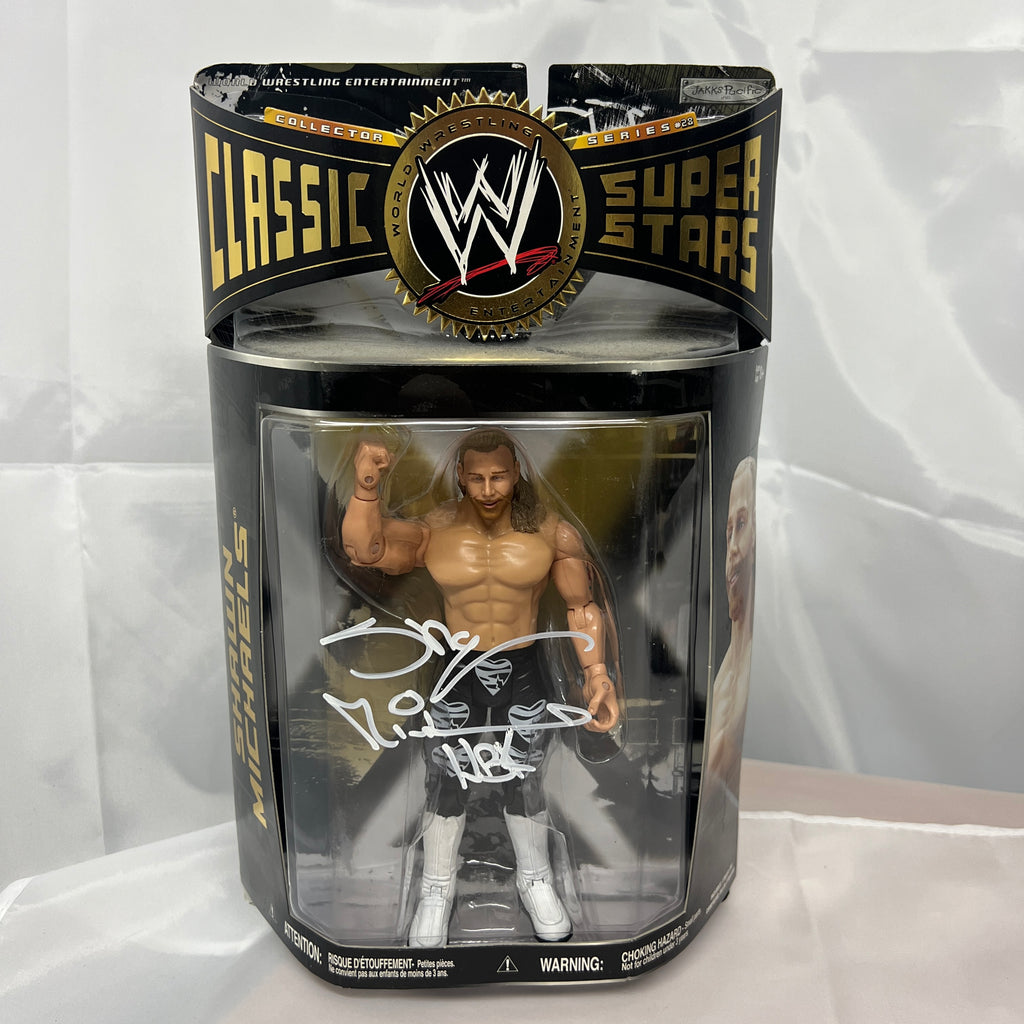 Shawn Michaels Signed WWE Classic Superstars 28 Autograph Action Figure