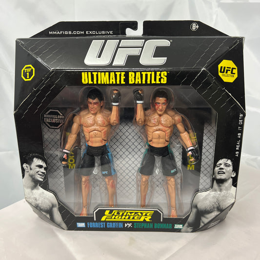 UFC Jakks Ultimate Battles, Fighter, Exclusive Forrest Griffin vs Stephan Bonnar