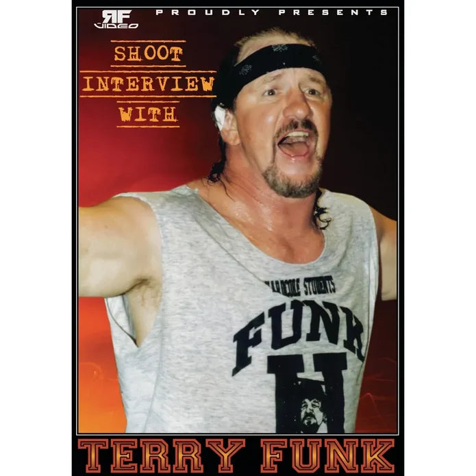 TERRY FUNK SHOOT INTERVIEW - DVD-R WWE