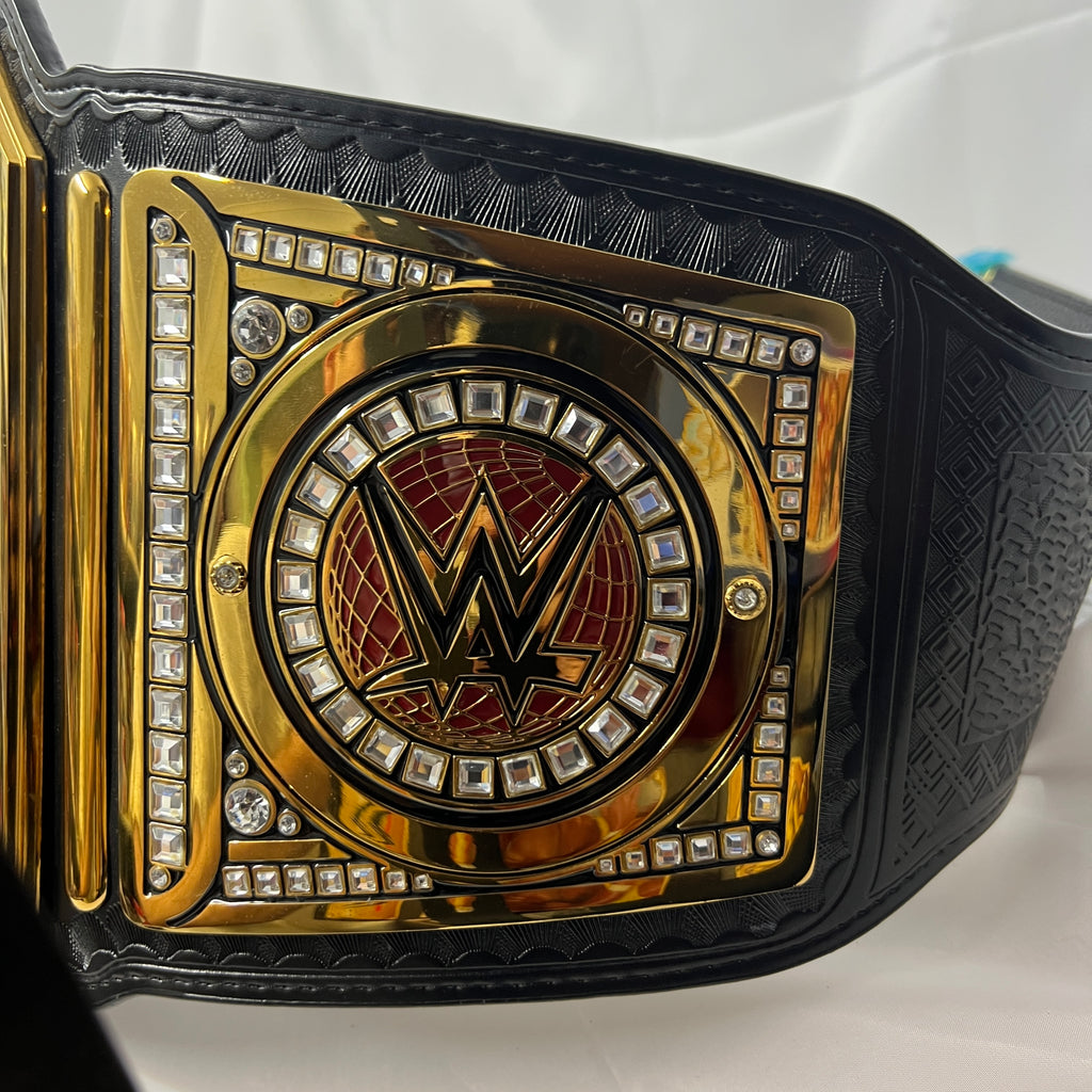 WWE World Heavyweight Championship WWE Replica Title Belt Authentic