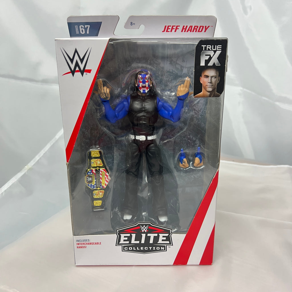Jeff Hardy WWE Elite 67 CHASE Action Figure Mattel Rare In Box