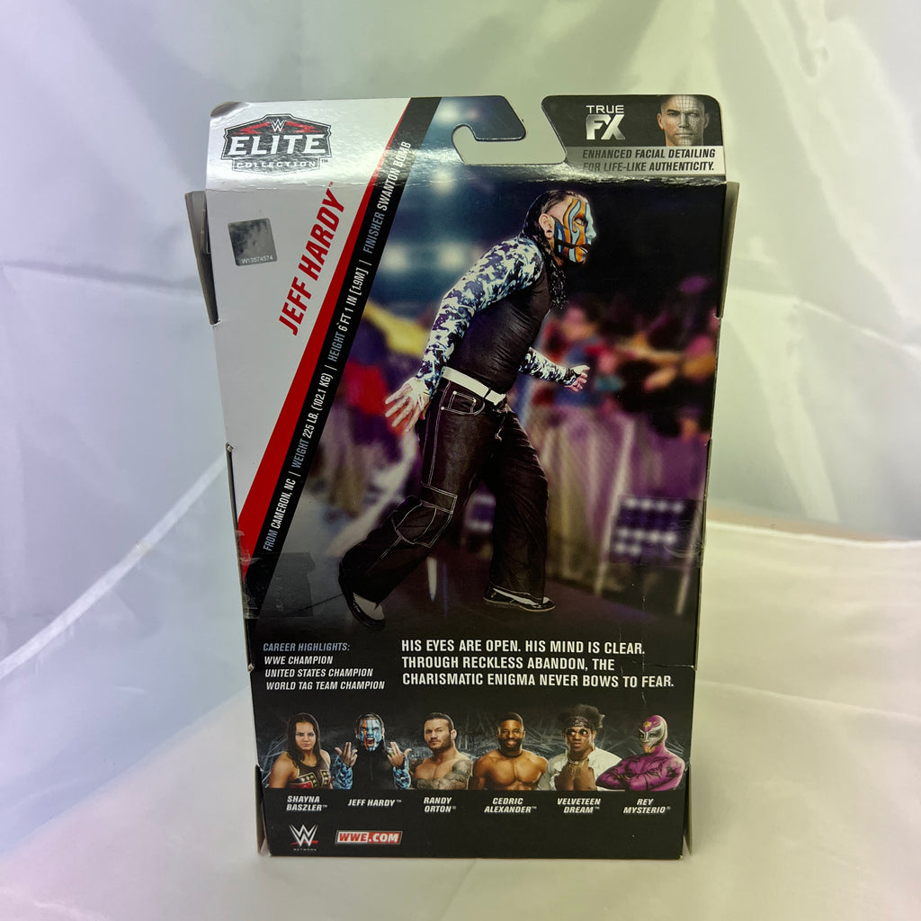 Jeff Hardy WWE Elite 67 CHASE Action Figure Mattel Rare In Box