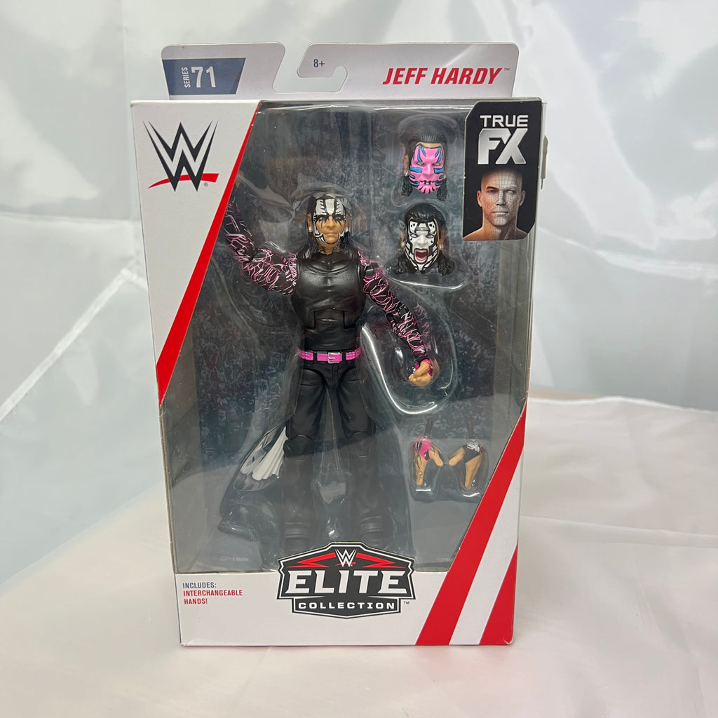 Jeff Hardy WWE Elite 71 Action Figure Mattel Rare In Box