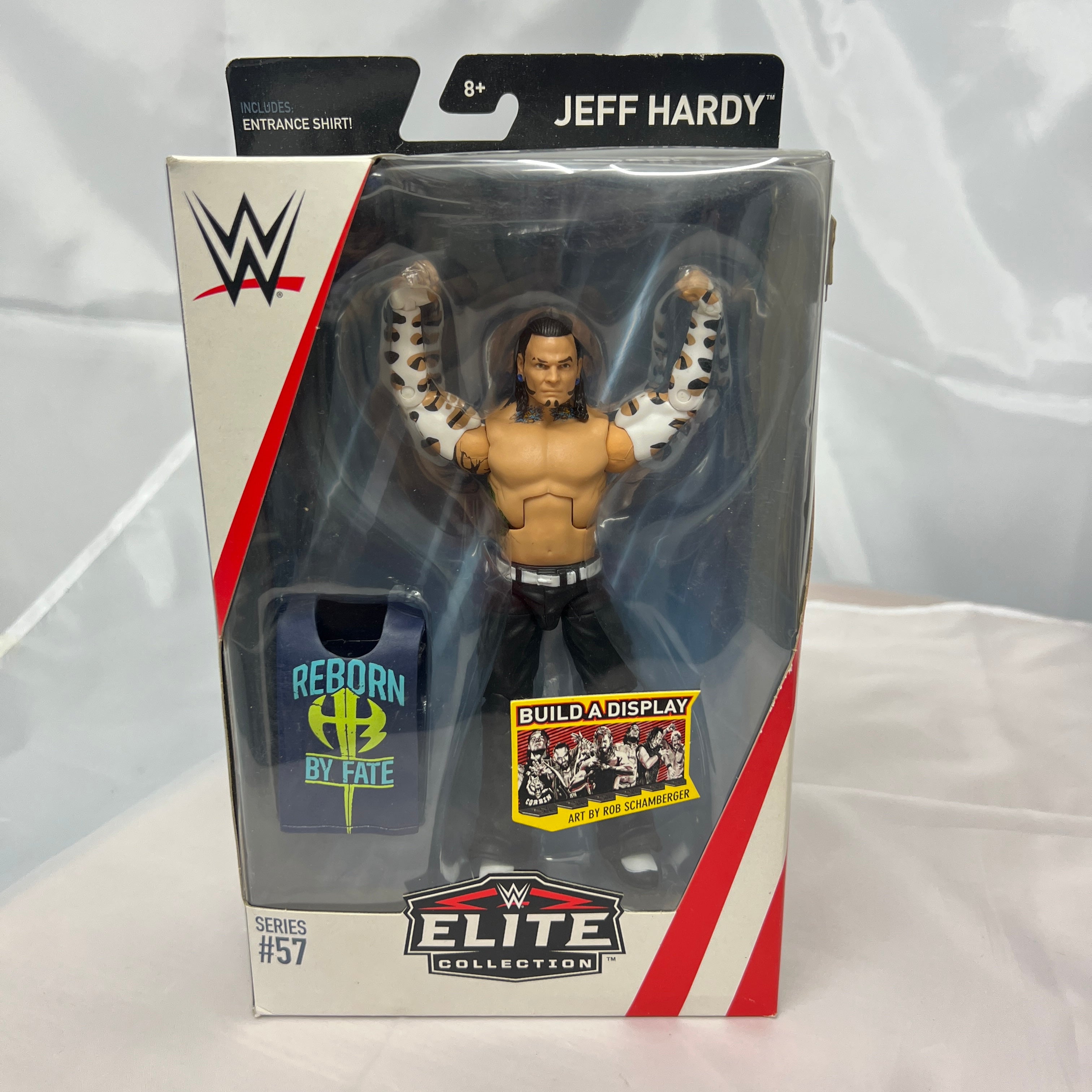 Jeff Hardy WWE Elite 57 Action Figure Mattel Rare In Box