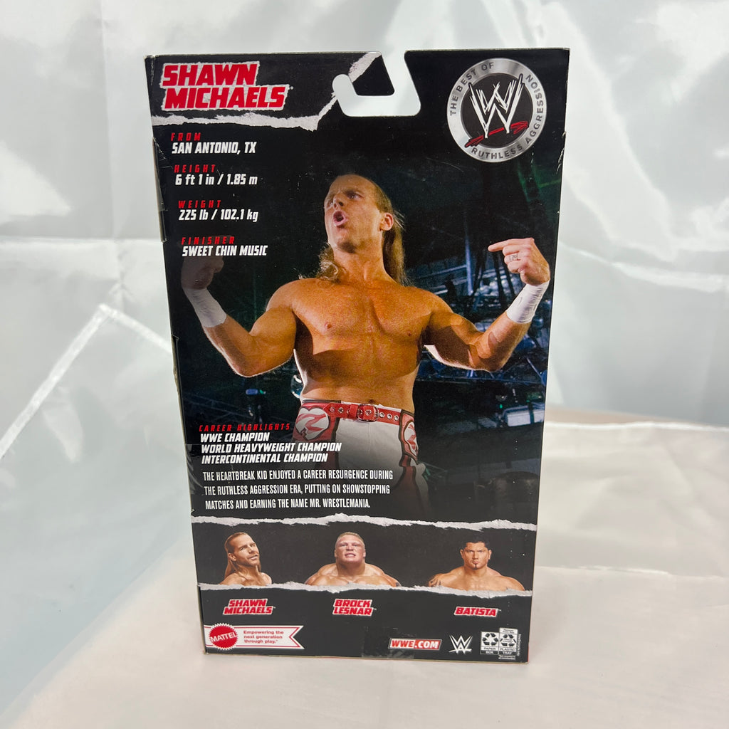 Shawn Michaels WWE Elite Ruthless Aggression Series 1 Action Figure