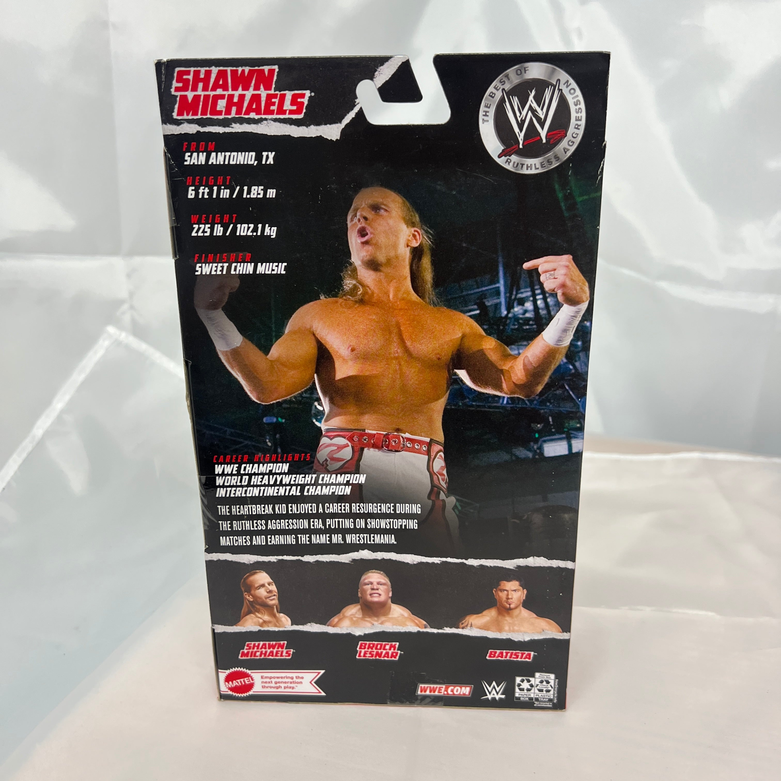 Shawn Michaels WWE Elite Ruthless Aggression Series 1 Action Figure