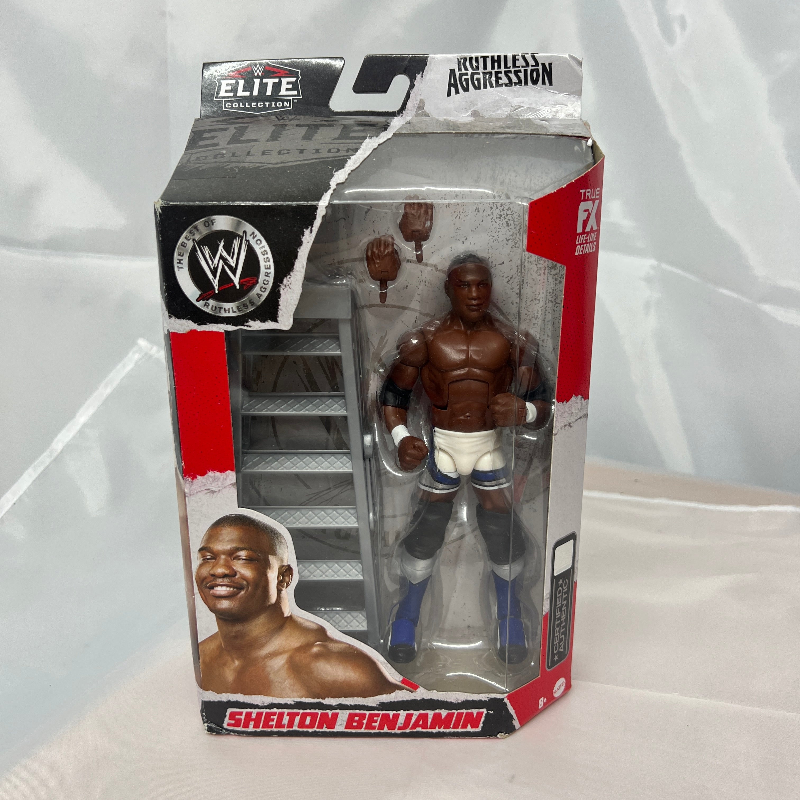 Shelton Benajamin WWE Elite Ruthless Aggression Series Action Figure