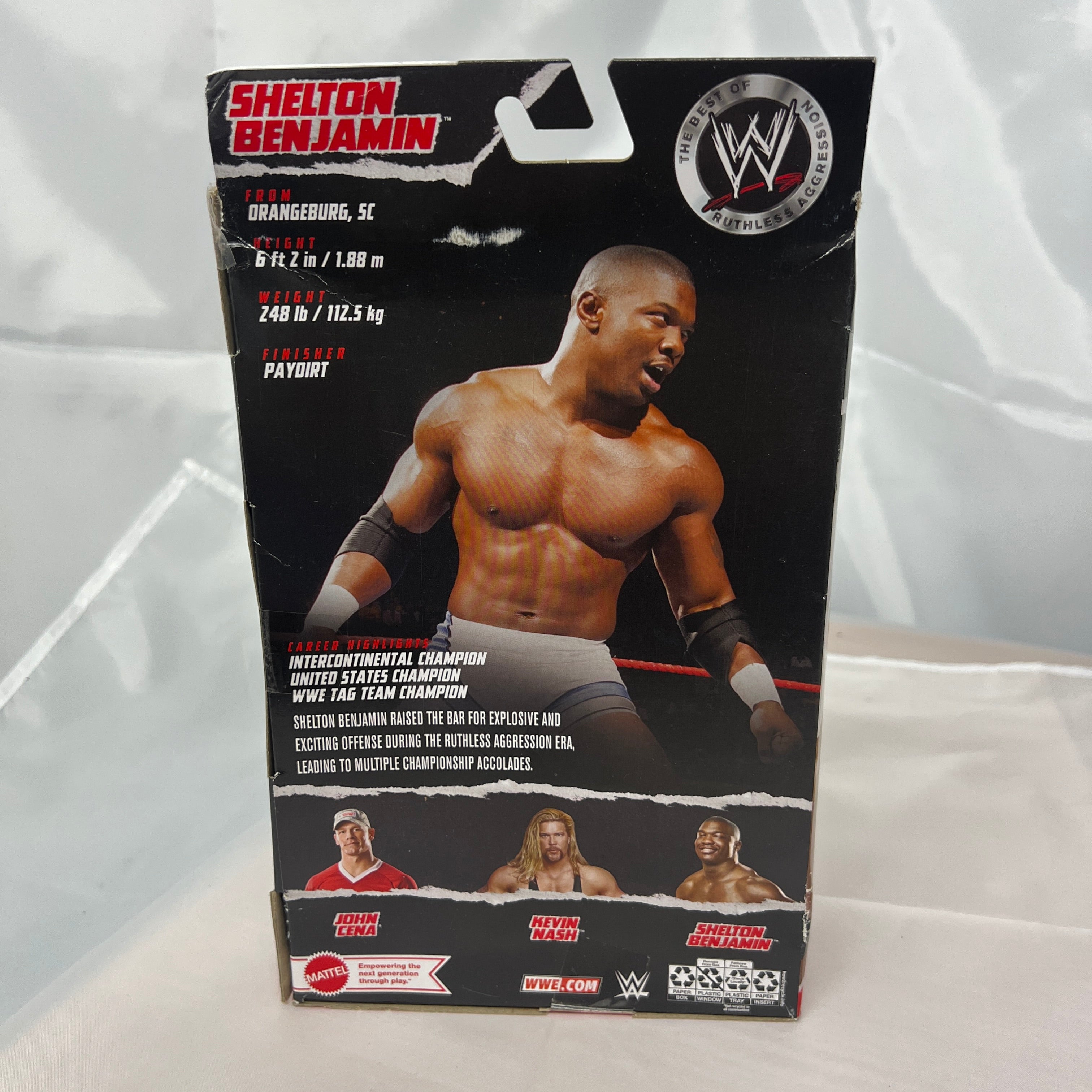 Shelton Benajamin WWE Elite Ruthless Aggression Series Action Figure