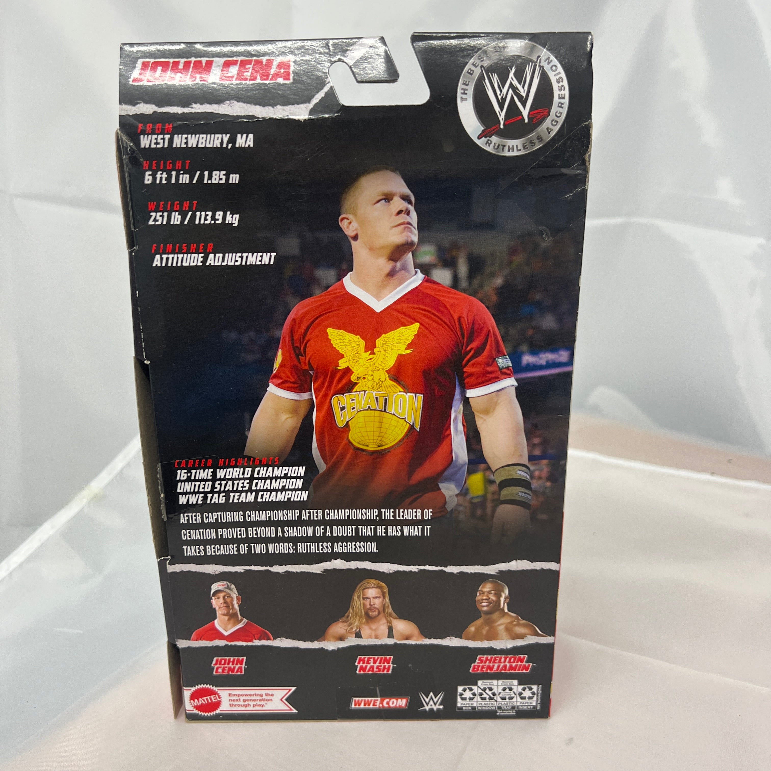 John Cena WWE Elite Ruthless Aggression Series 3 Action Figure