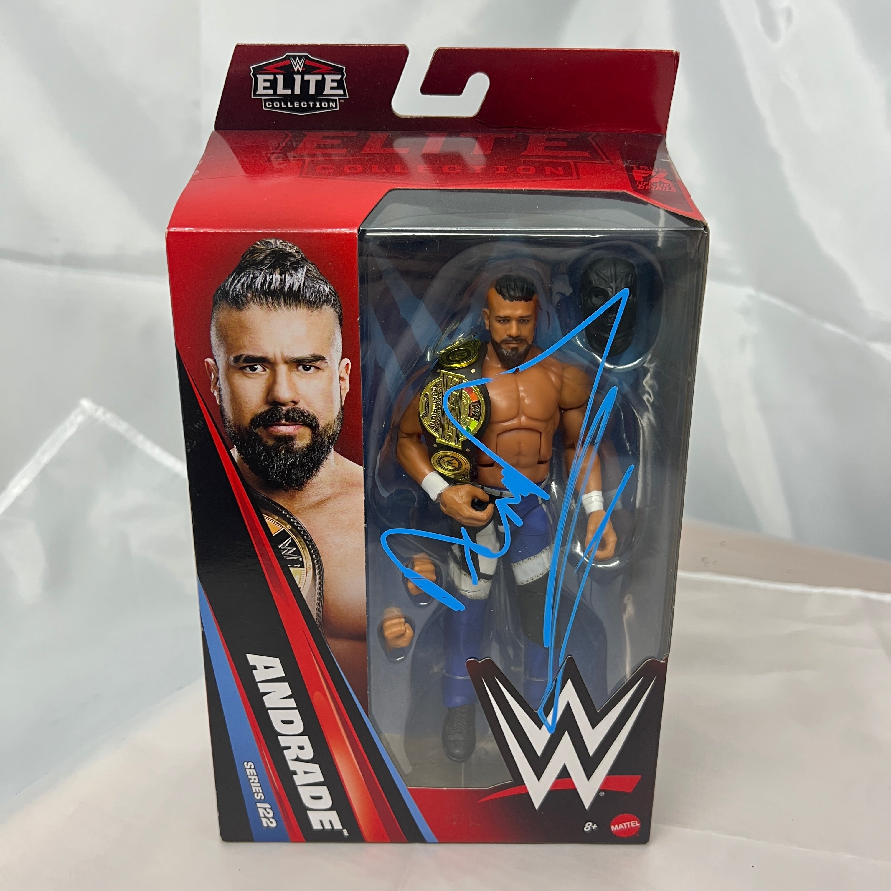 Andrade Signed Autographed WWE Elite 122 Action Figure