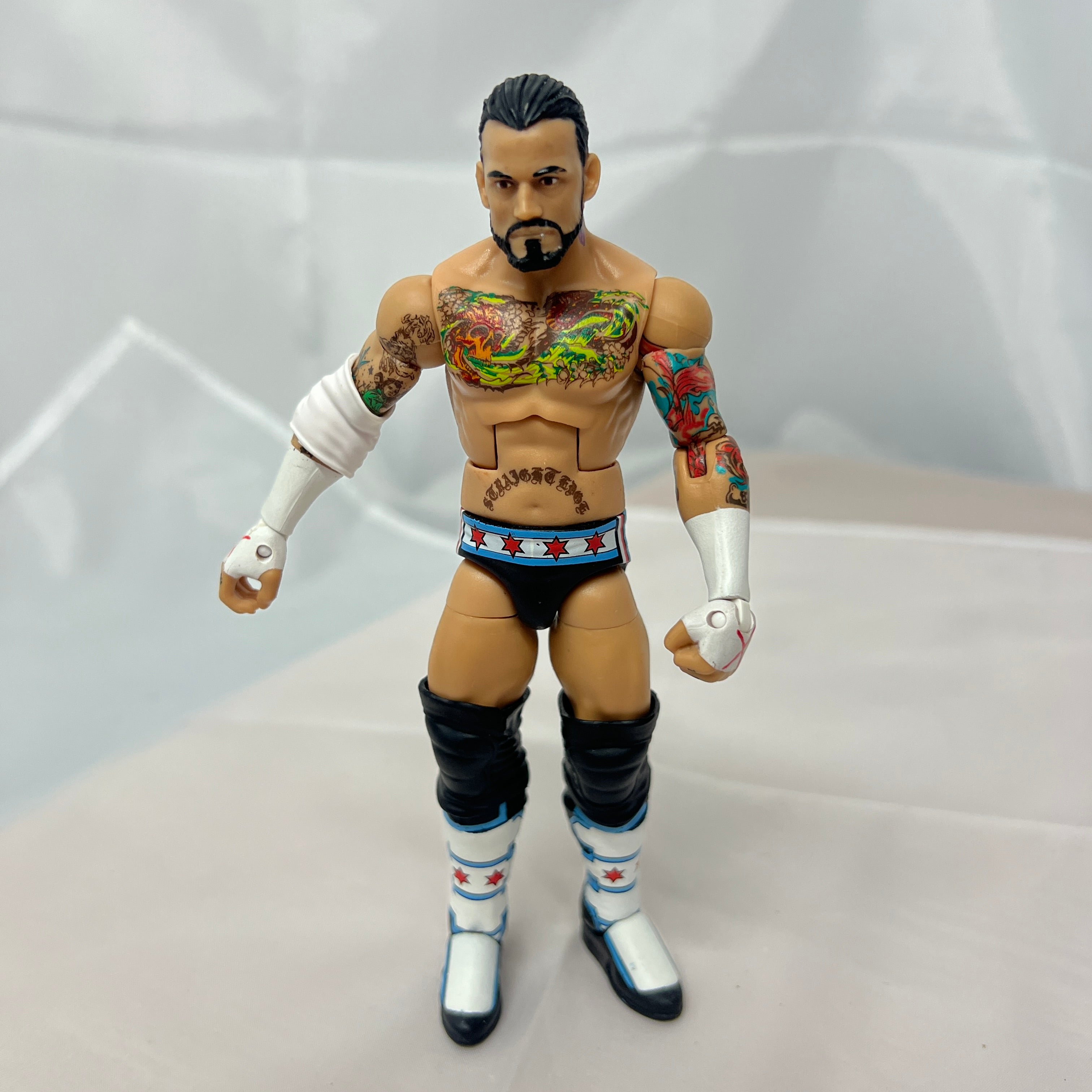 CM Punk WWE Elite 16 Out Of Box Action Figure Mattel WWE 8