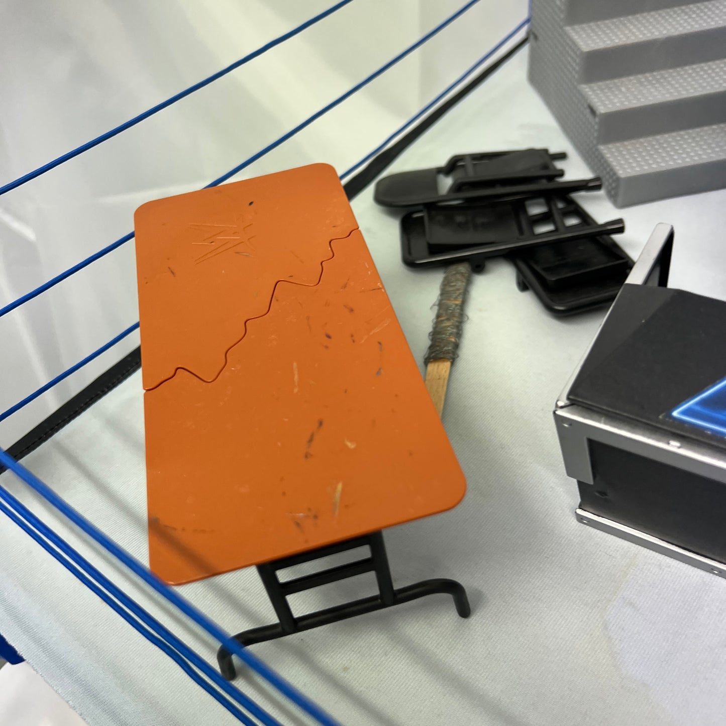 WWE SmackDown Live Main Event Led Light-up Wrestling Ring Huge Elite Scale