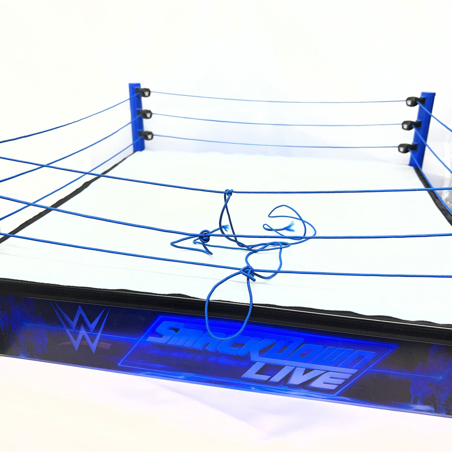 WWE SmackDown Live Main Event Led Light-up Wrestling Ring Huge Elite Scale