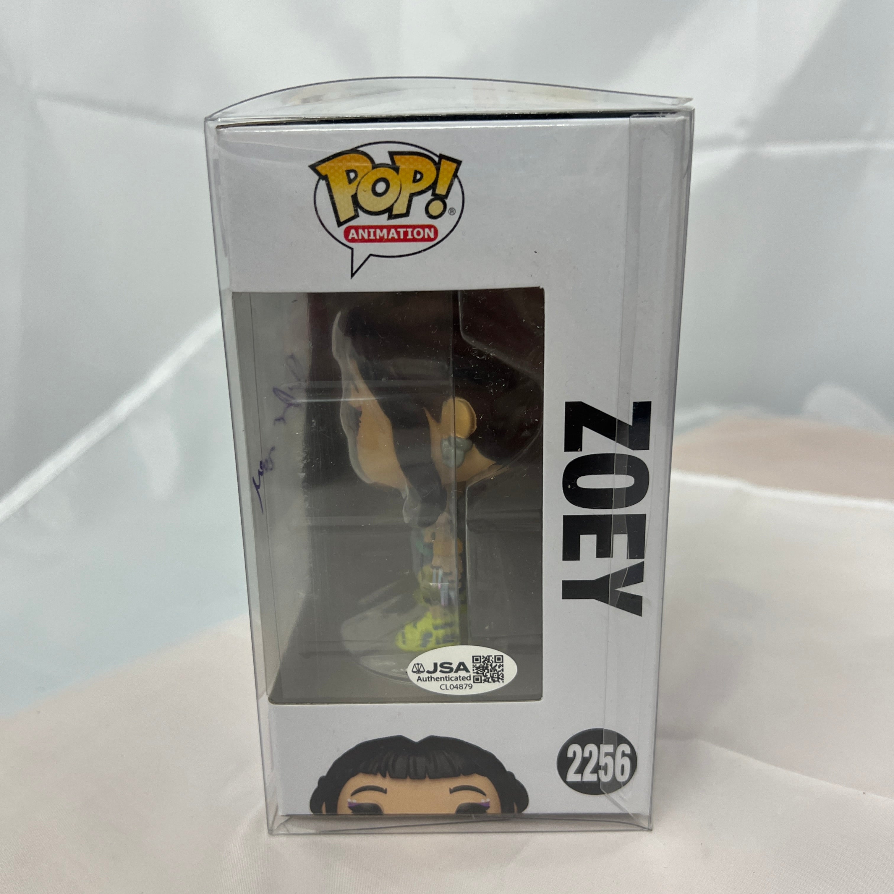 Rei Ami Ji-young Yoo Signed Funko Pop Zoey #2256 - KPop Demon Hunters - JSA COA