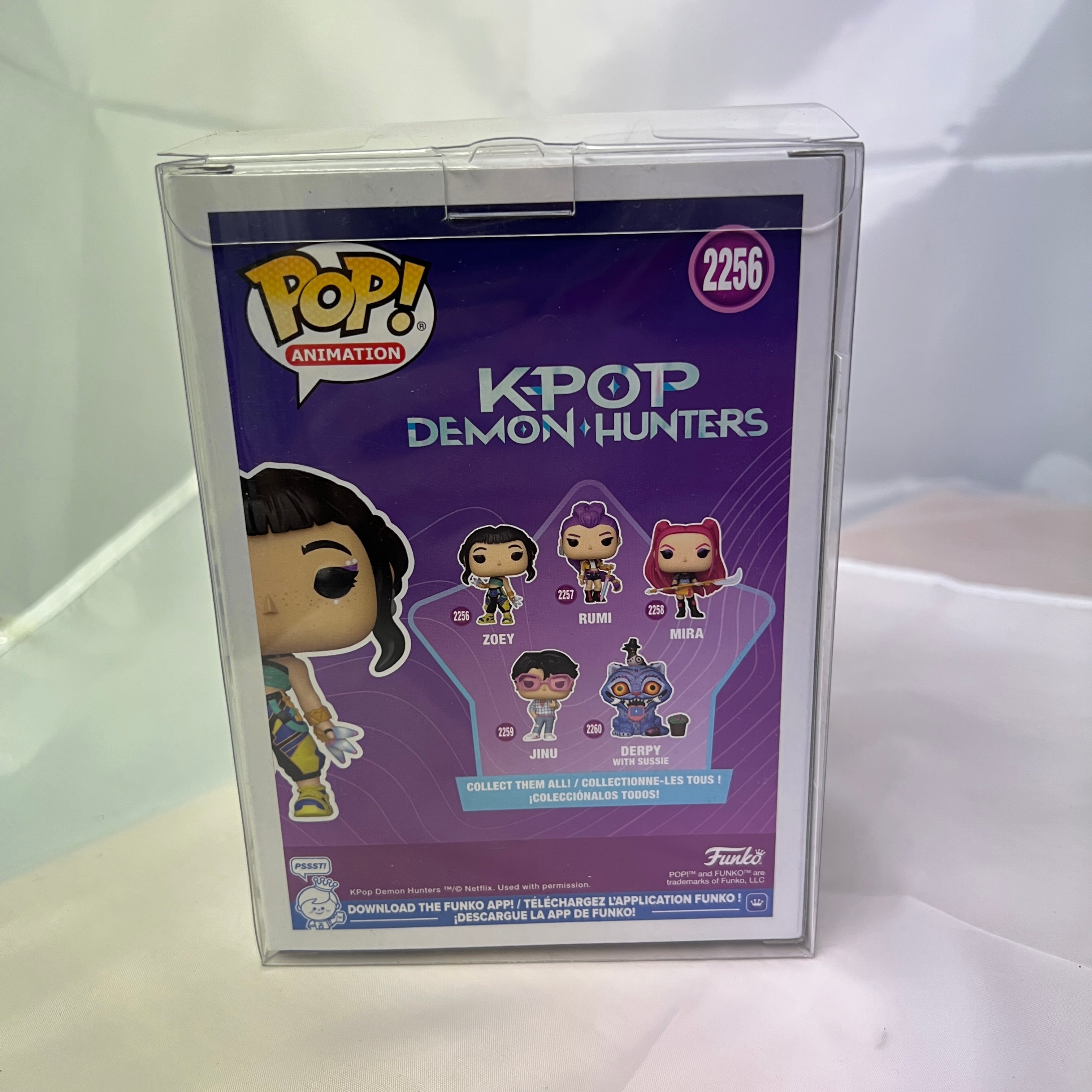 Rei Ami Ji-young Yoo Signed Funko Pop Zoey #2256 - KPop Demon Hunters - JSA COA