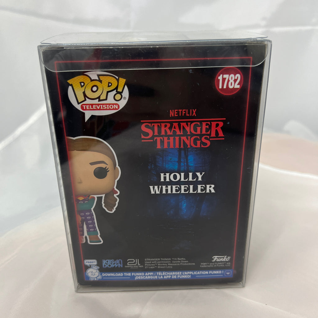 SWAU COA Funko Pop Signed Nell Fisher 1782 Holly Wheeler Stranger Things