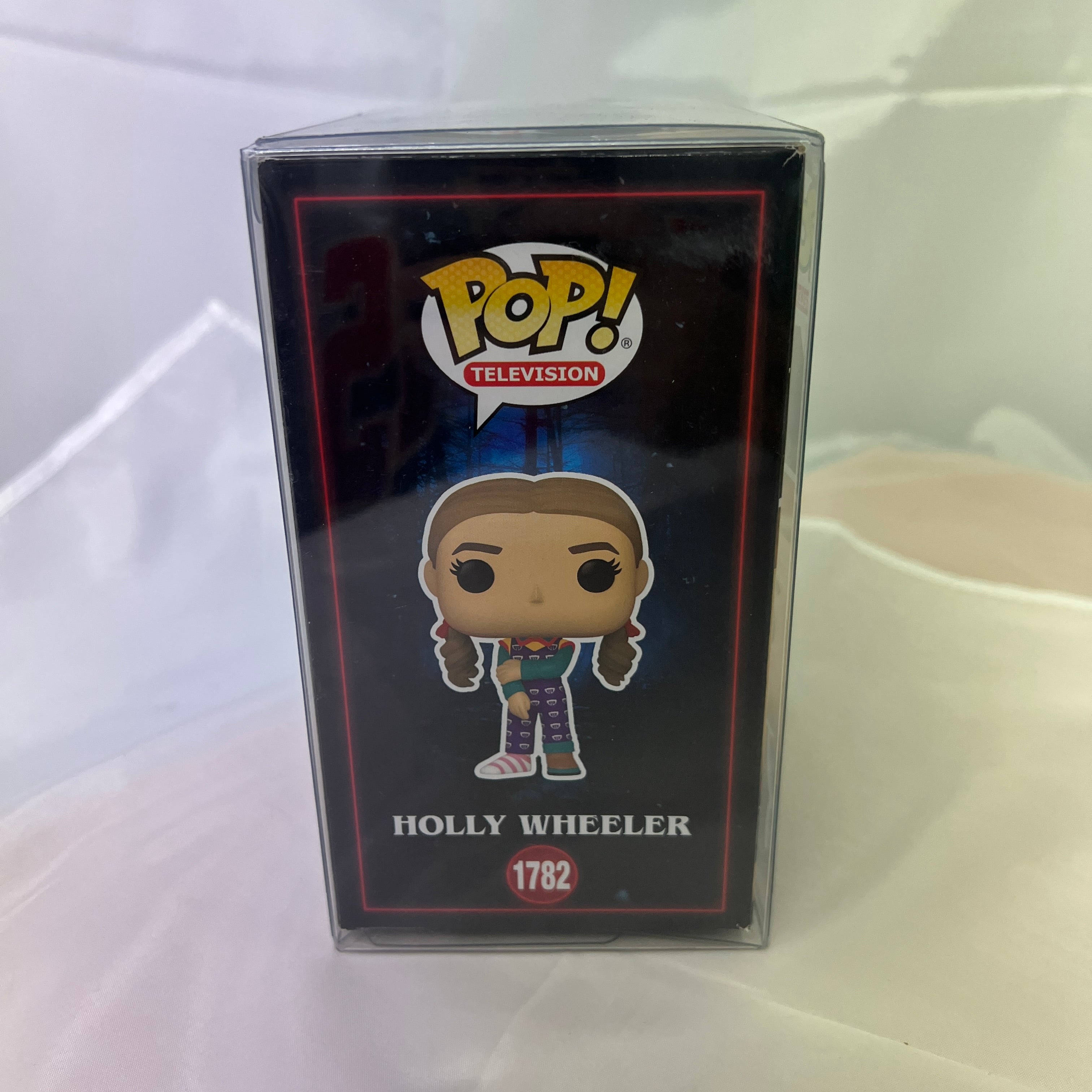 SWAU COA Funko Pop Signed Nell Fisher 1782 Holly Wheeler Stranger Things