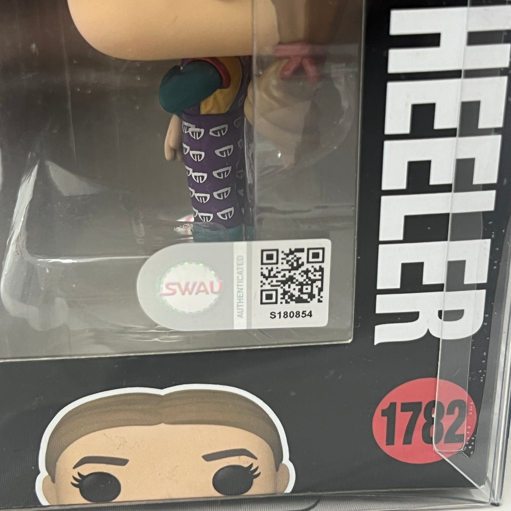 SWAU COA Funko Pop Signed Nell Fisher 1782 Holly Wheeler Stranger Things